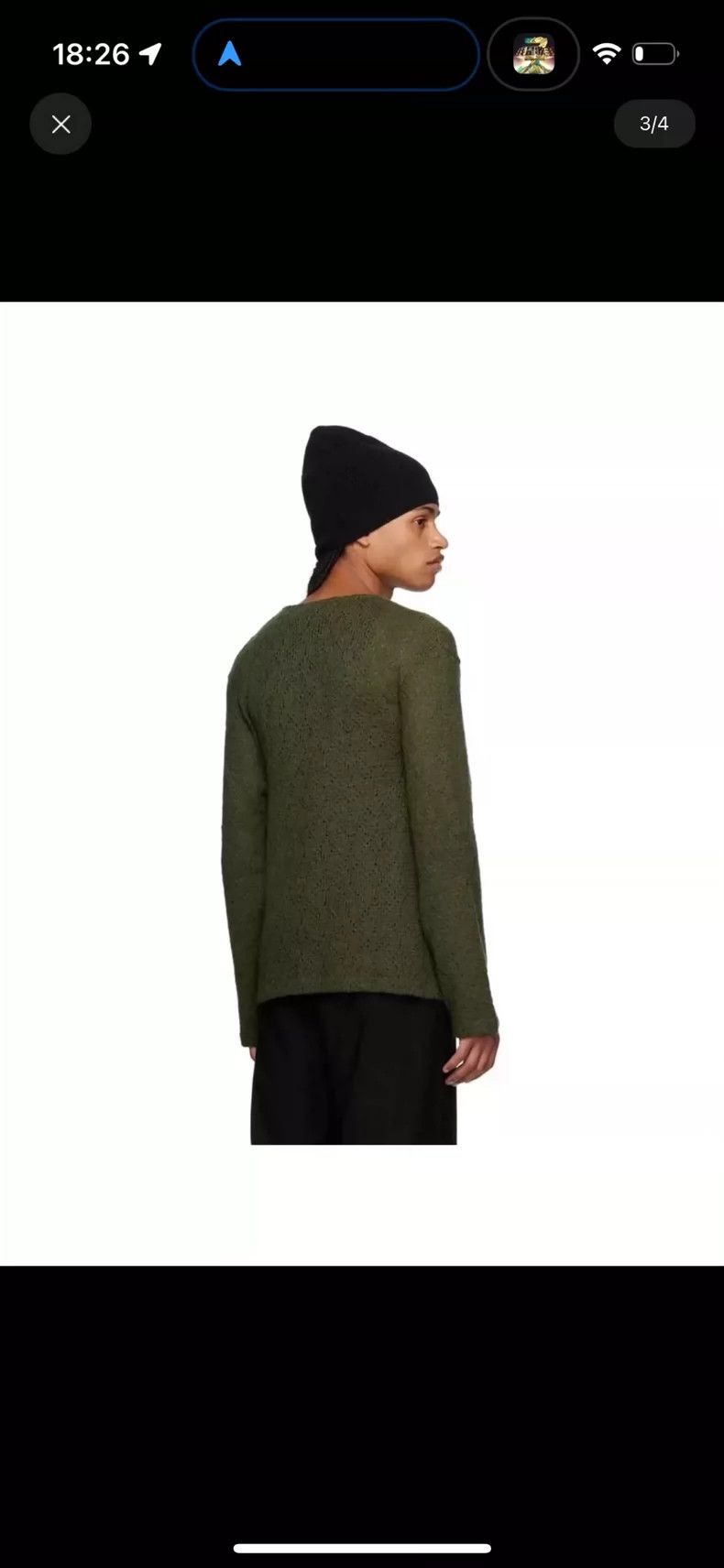 Our Legacy our legacyGreen sweater 2503-Nextarrow Size US S / EU 44-46 / 1 - 8 Thumbnail