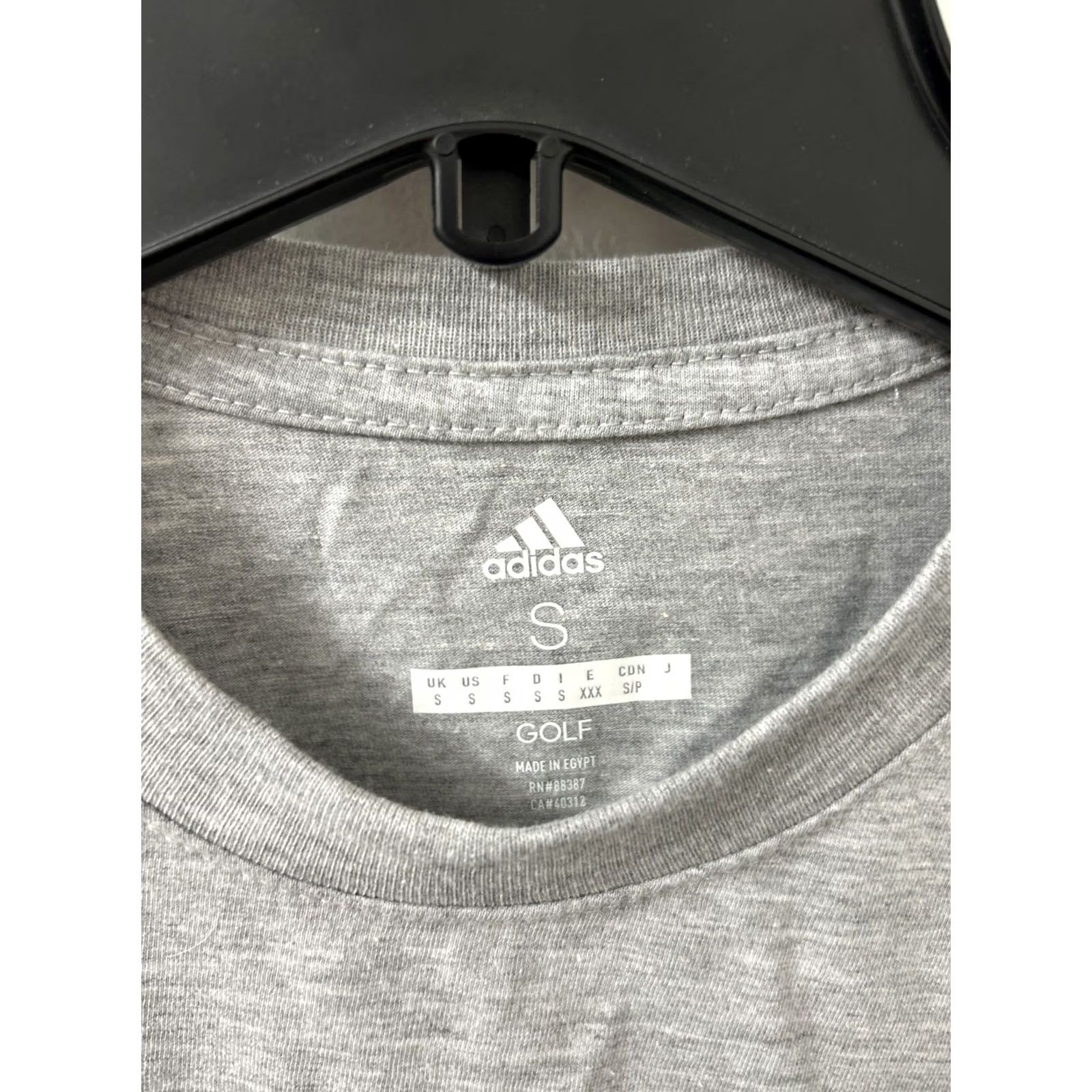 Adidas Adidas Originals Golf Shirt Mens Sz S Gray Big Logo Trefoil Long Sleeve Shirt Boys? Wait Size US S / EU 44-46 / 1 - 5 Thumbnail