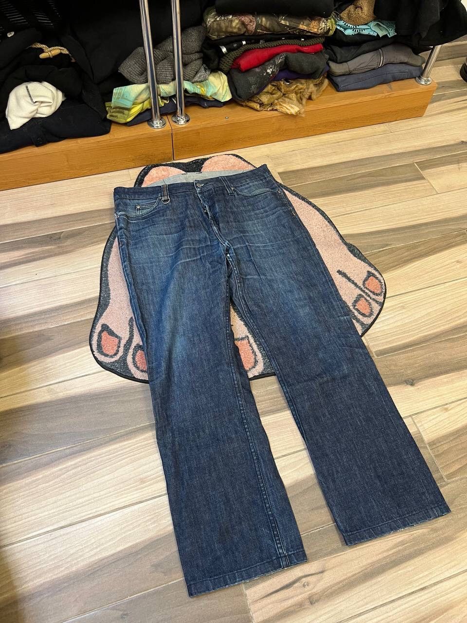 Y-3 X Yohji Yamamoto X Adidas Distressed Denim Jeans