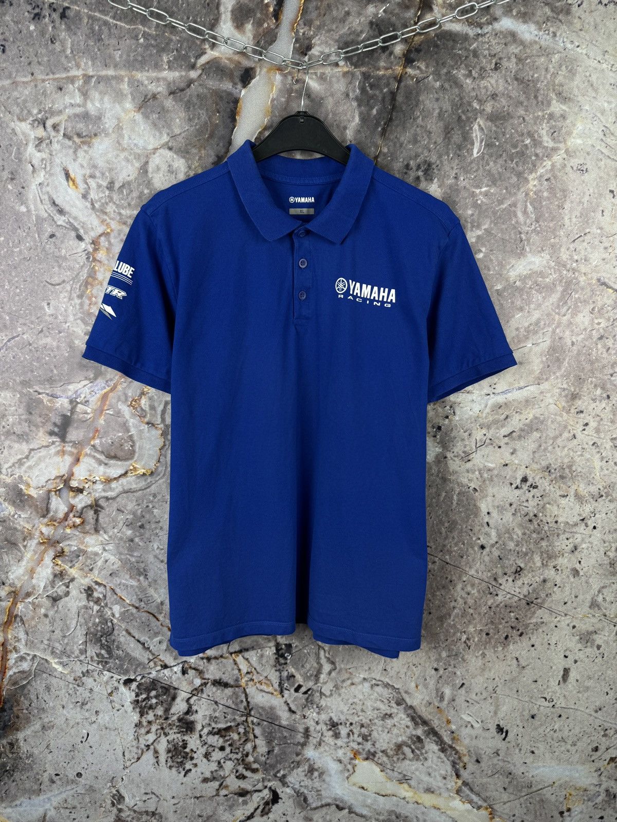 Other × Yamaha Men’s Yamaha Racing Polo Shirt Yamalube GYTR Size XL Size US XL / EU 56 / 4 - 1 Thumbnail