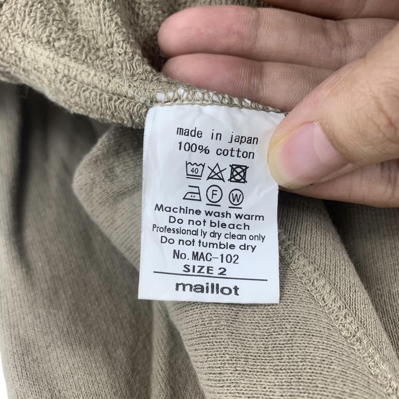 Other MAILLOT MAKOTO FUKUDA Minimalist Design Tee Shirt Top Long Size M / US 6-8 / IT 42-44 - 5 Thumbnail