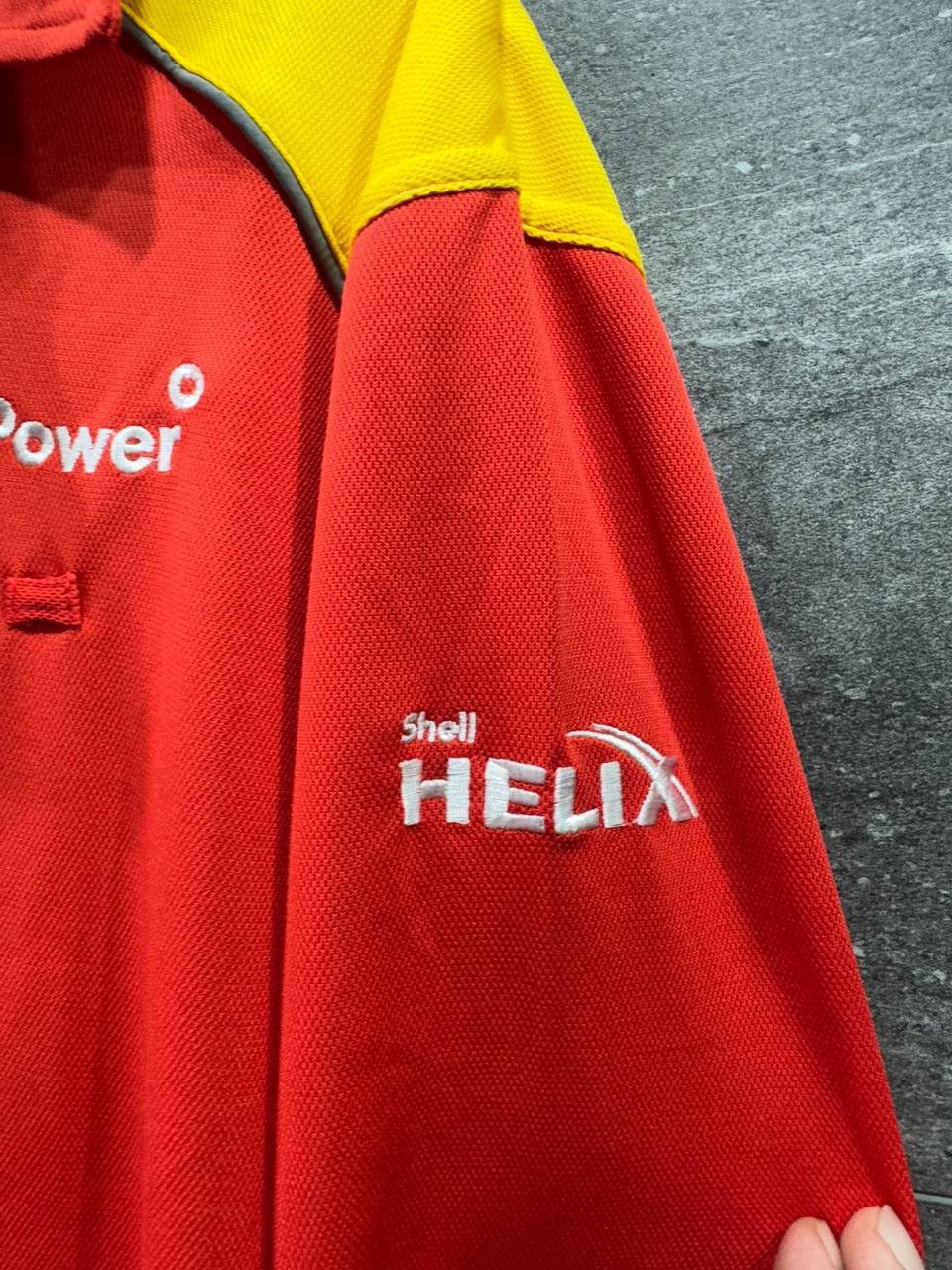 Ferrari Shell Ferrari Long Sleeve Polo Shirt Racing Global Fit F1 Size US L / EU 52-54 / 3 - 5 Thumbnail