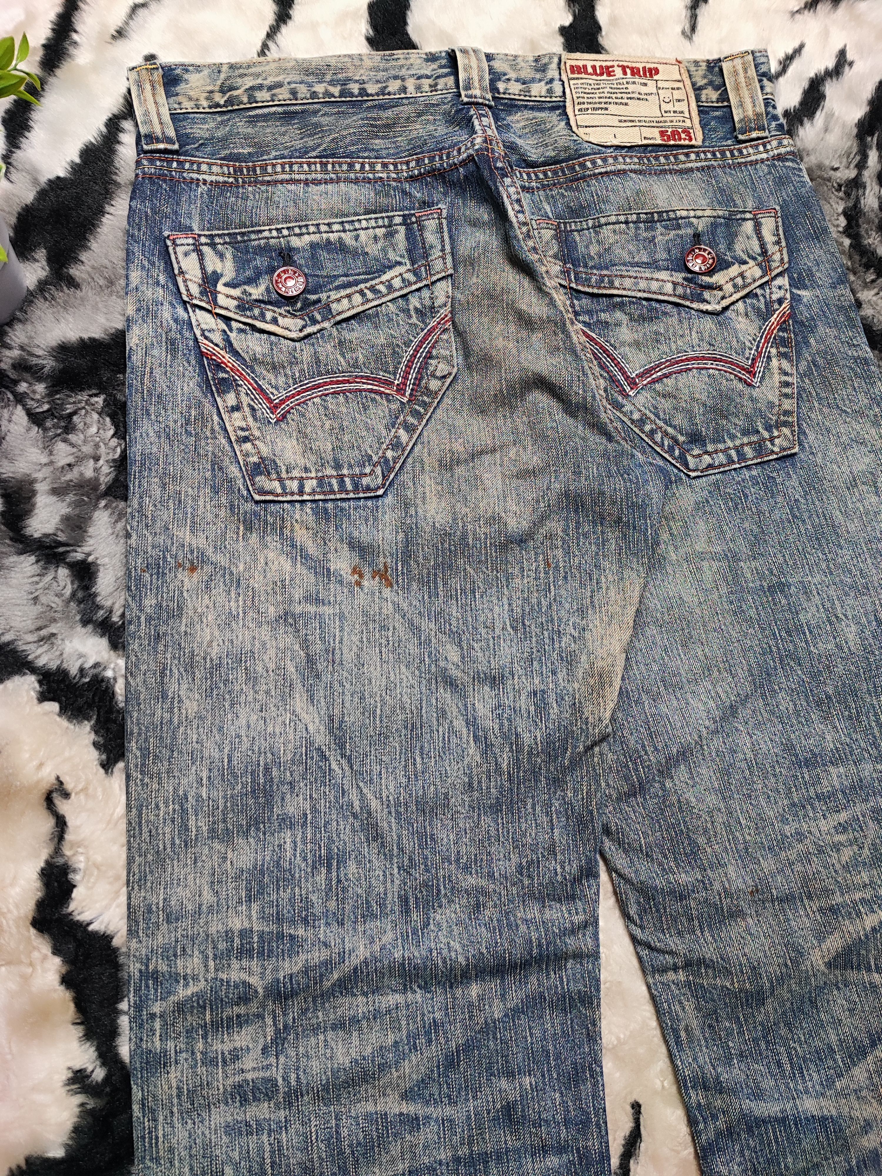 Edwin Edwin Blue Trip Mudwash Asid Wash Distress Rusty Size US 31 - 8 Thumbnail