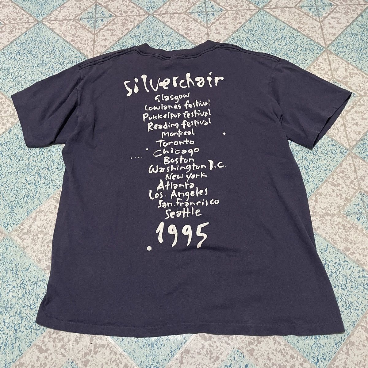 Vintage Vintage 1995 Silverchair Grunge Concert Tour L Wild Oats Size US L / EU 52-54 / 3 - 8 Thumbnail