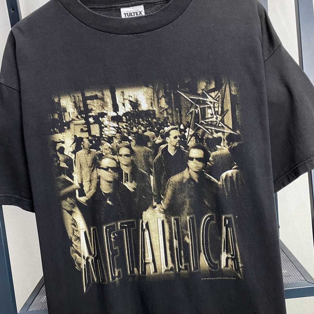 Band Tees × Vintage VINTAGE 1996 METALLICA LOAD NINJA STAR Size US XL / EU 56 / 4 - 3 Thumbnail
