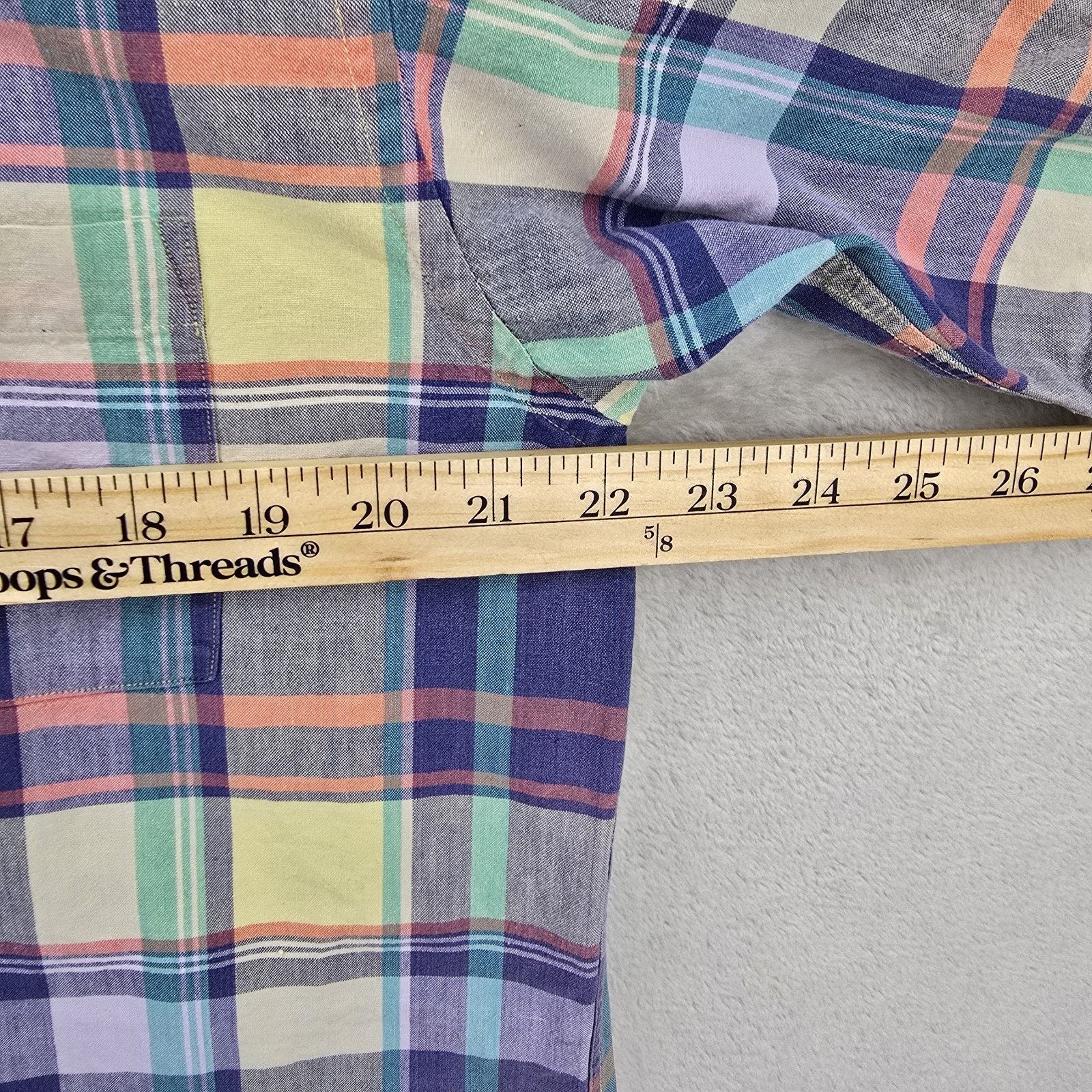 Abercrombie & Fitch Vintage Abercrombie Fitch Mens Shirt Large Button Down Plaid Size US L / EU 52-54 / 3 - 6 Thumbnail