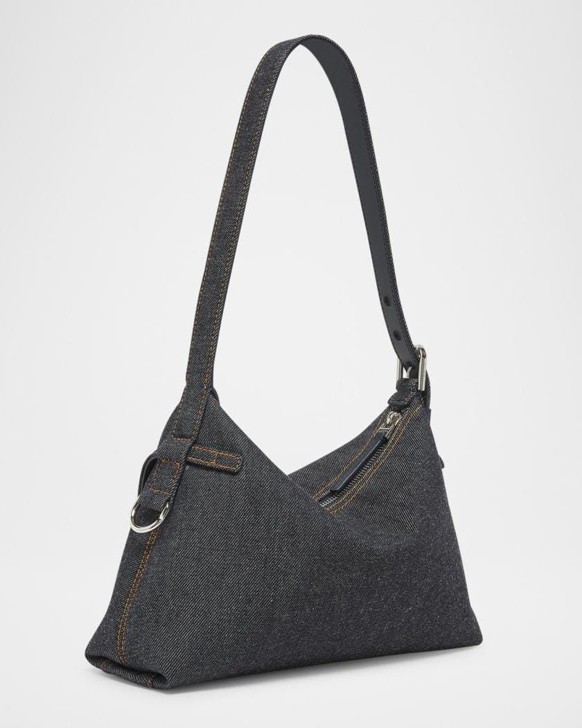 Givenchy os11x0726 Size: OS / Voyou Mini Shoulder Bag in Denim Blue Size ONE SIZE - 3 Thumbnail
