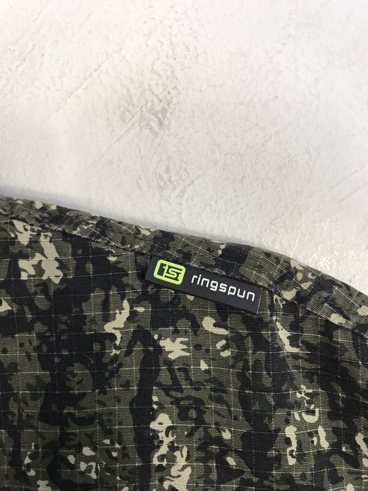 Ringspun Ringspun Camouflage Craft Massive Jacket Streetwear Fashion Size US XL / EU 56 / 4 - 8 Thumbnail