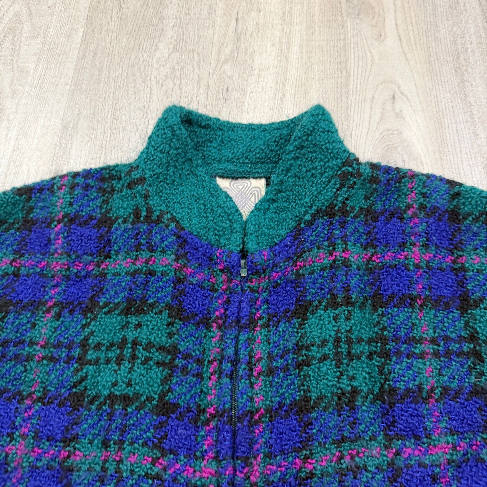 Vintage Vintage Boyne Valley Weaver Wool Sweater Jacket Large Size L / US 10 / IT 46 - 3 Thumbnail