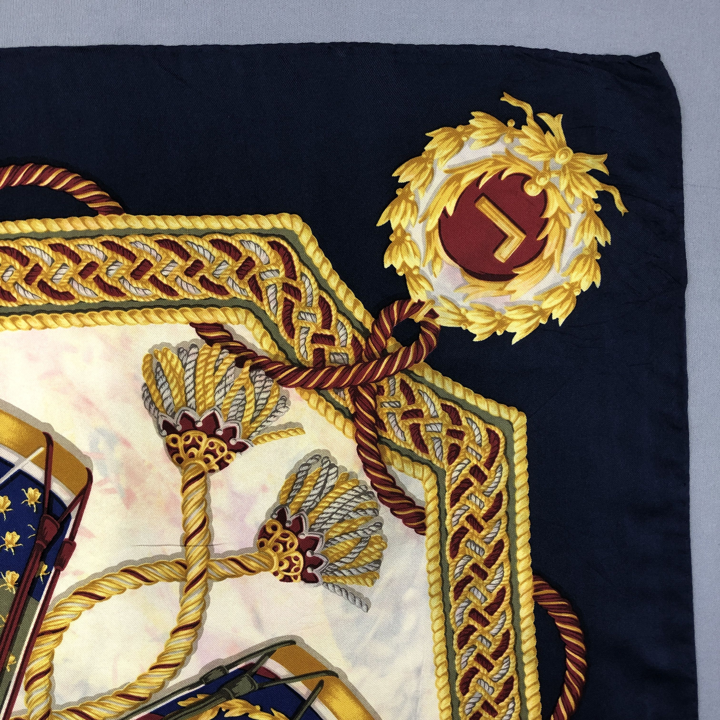 Lancel Vintage Lancel SILK Scarf Twill Stole Wraps Scarves Size ONE SIZE - 6 Thumbnail