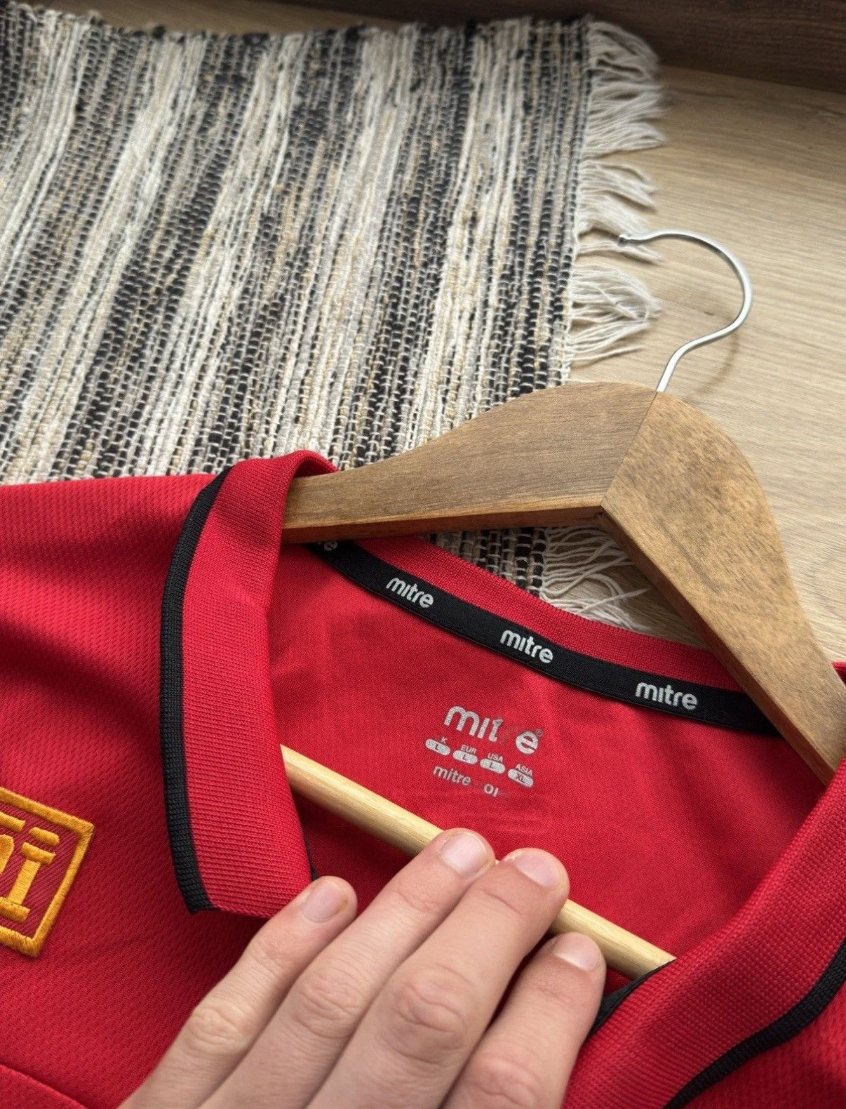 Ferrari Vintage Ferrari Marlboro Racing Jersey Polo Red Mitre Shirt Size US L / EU 52-54 / 3 - 9 Thumbnail