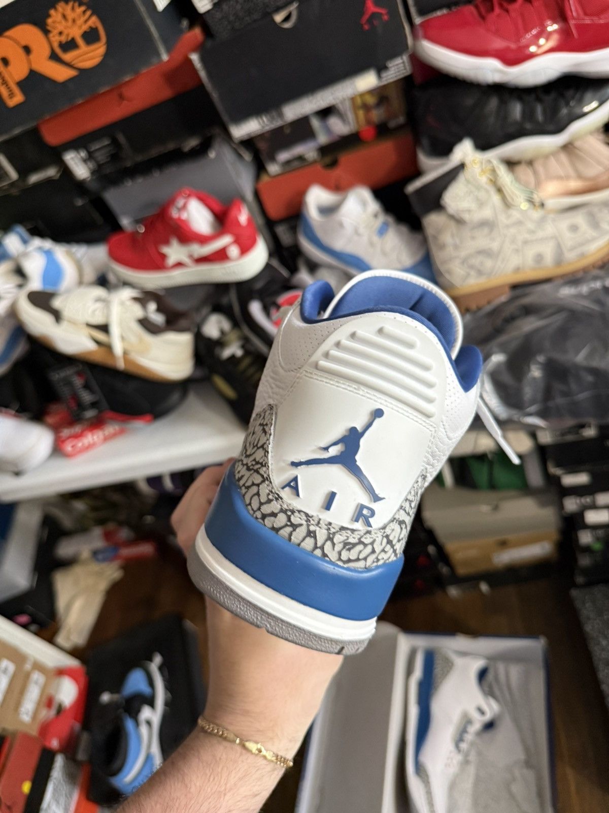 Jordan Brand Jordan retro 3 wizard sz 12 Size US 12 / EU 45 - 4 Thumbnail