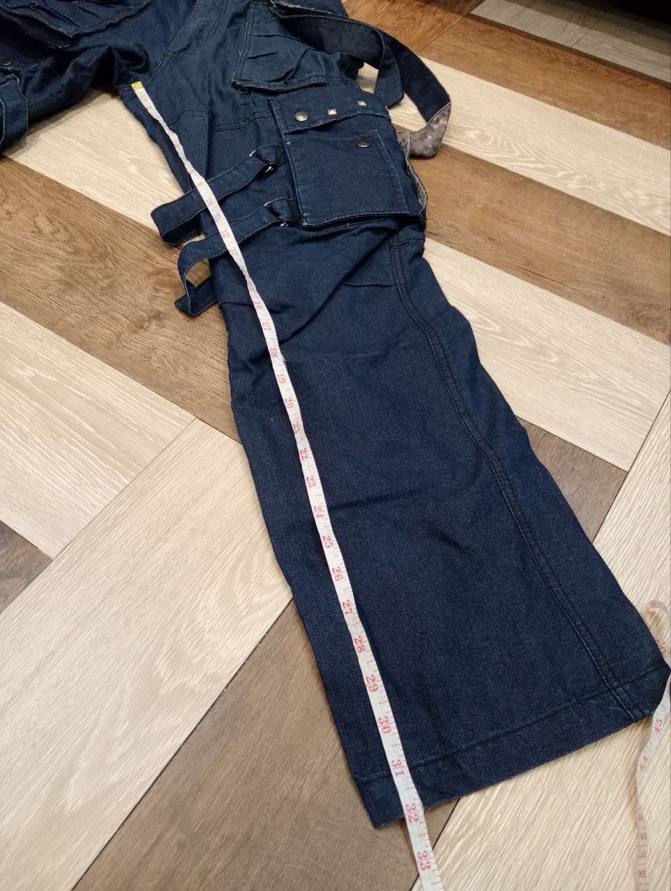 Seditionaries JAPANESE RAIN KING OF THE STREET BONDAGE PANTS - BLUE Size US 29 - 10 Thumbnail