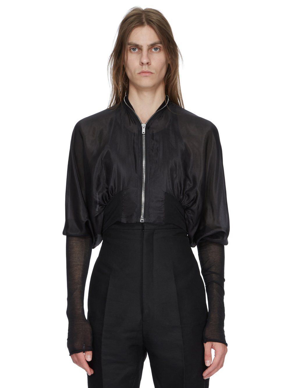 Rick Owens BUBBLE BATWING FLIGHT JACKET | Grailed