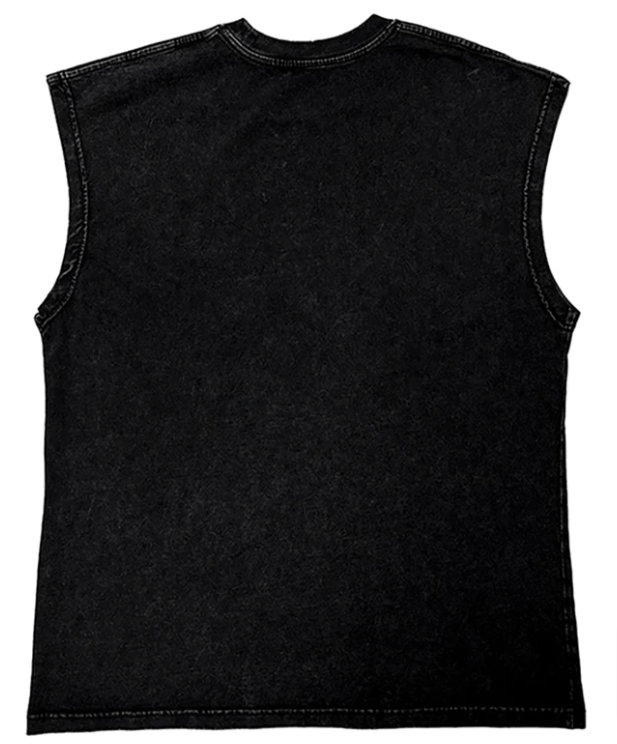 Japanese Brand × Vintage "Blood Bite" Oversized 90s Tank Top Size US L / EU 52-54 / 3 - 2 Thumbnail
