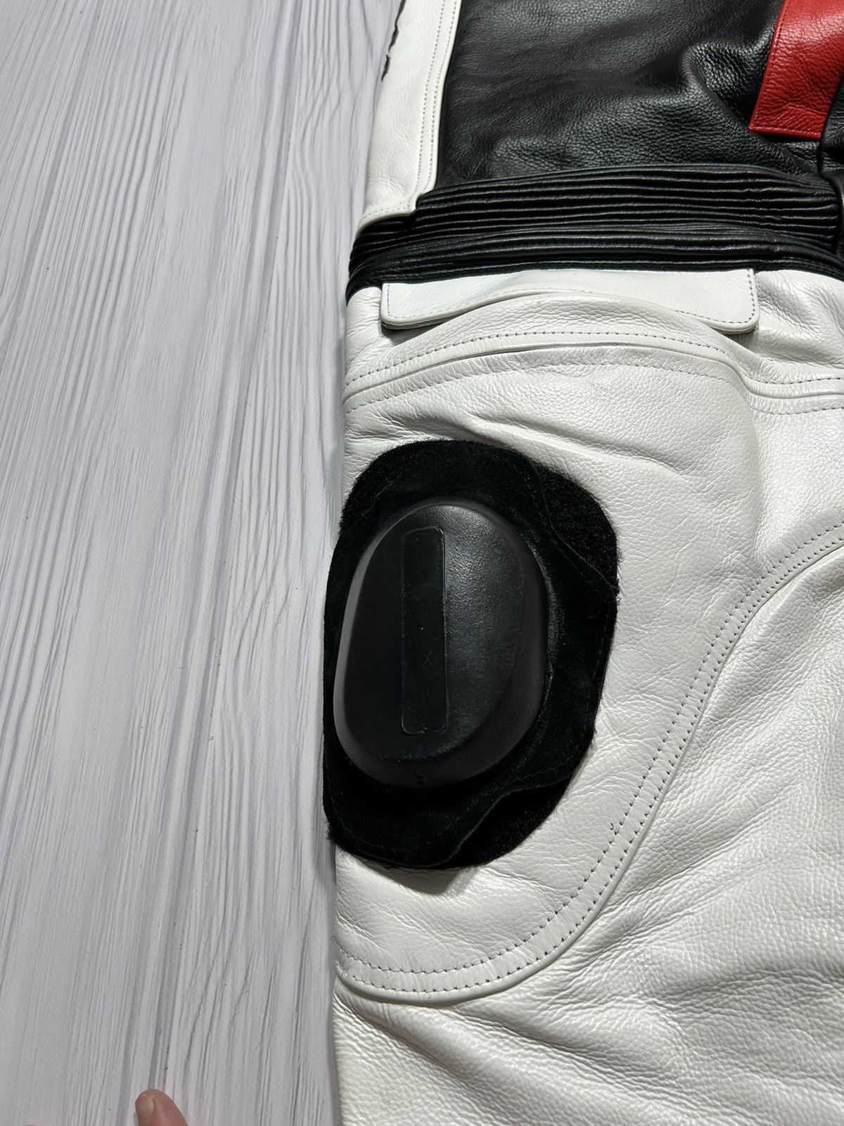 Genuine Leather TRIUMPH Real Heavy Leather Pants Moto Theme Racing Size XXL Size US 38 / EU 54 - 9 Thumbnail