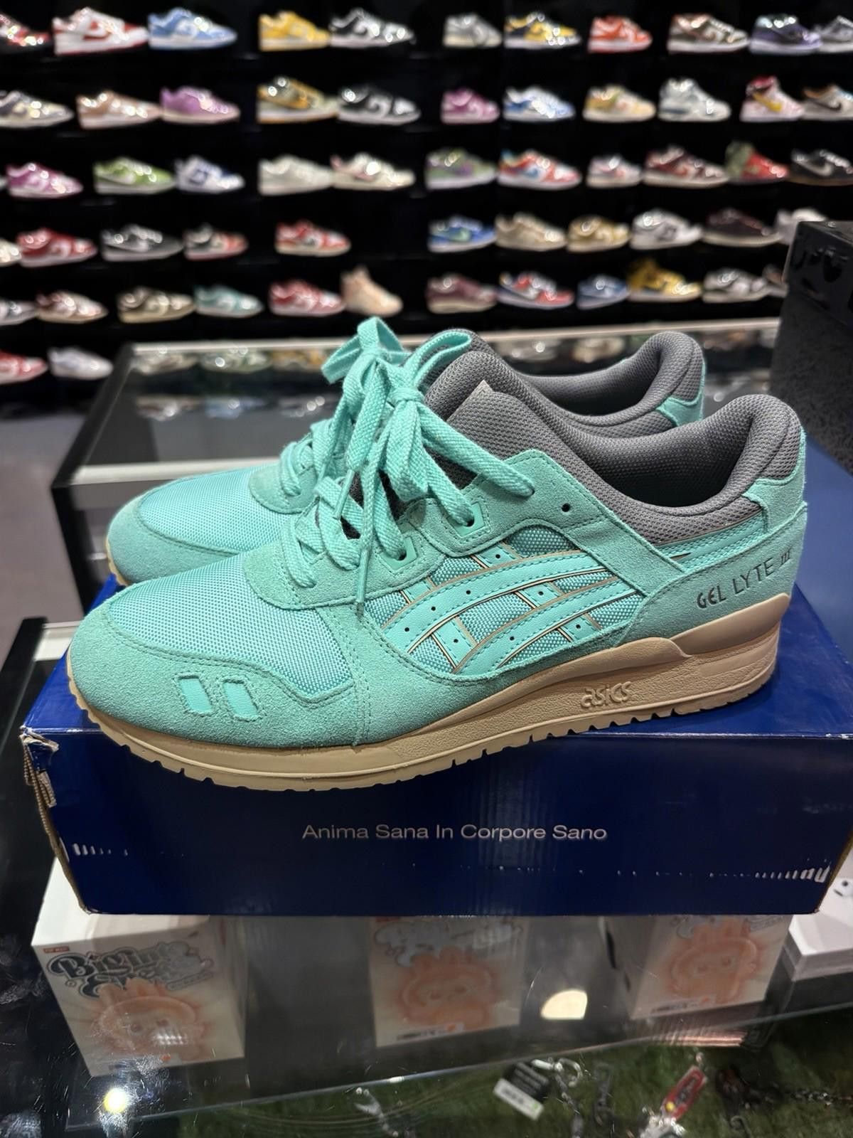 Asics ASICS Gel Lyte 3 III Cockatoo Green Kithstrike Men's 11.5 Size US 11.5 / EU 44-45 - 6 Thumbnail