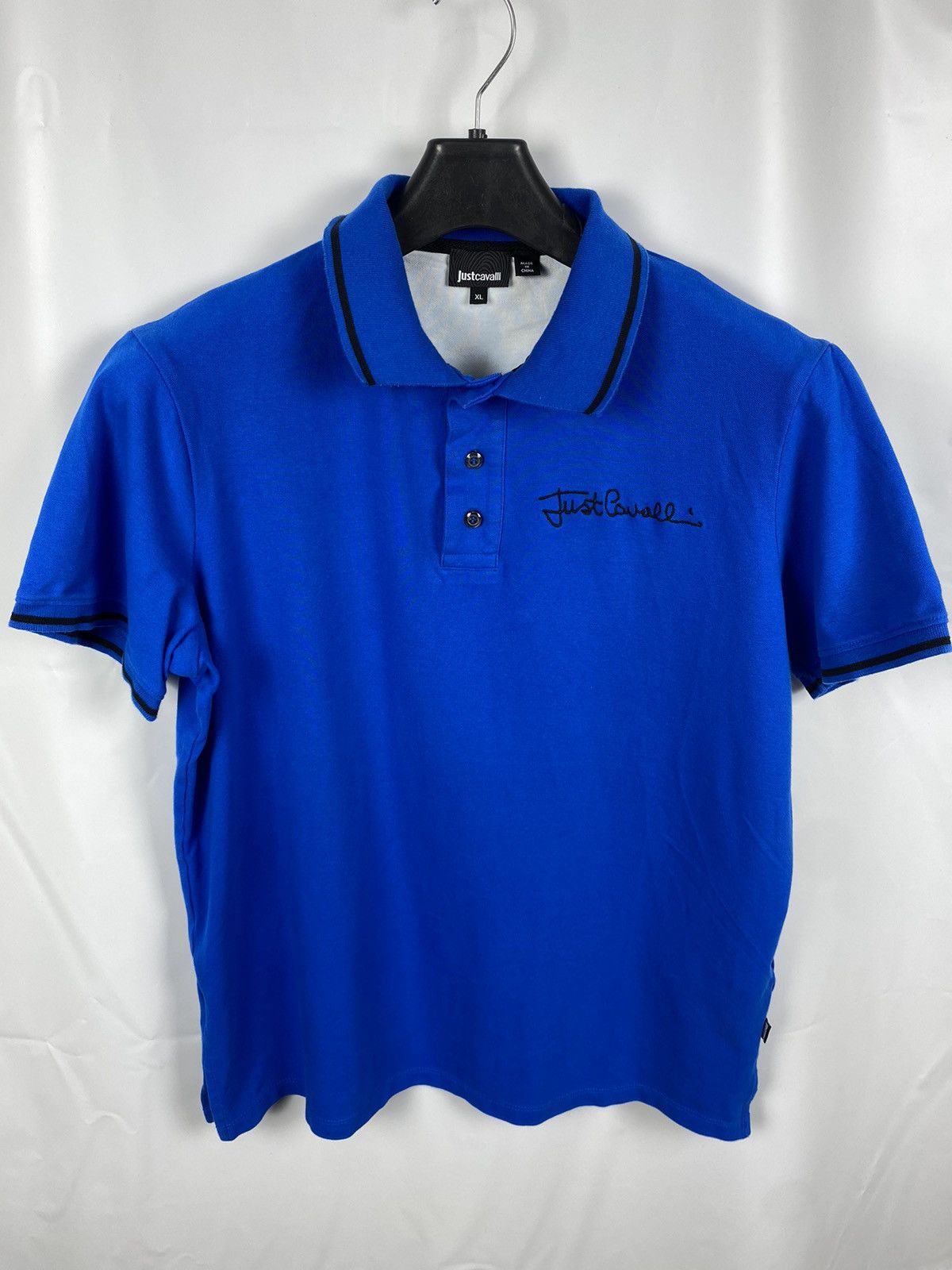 Just Cavalli Just Cavalli Men Polo Tee Embroidered Logo size XL Size US XL / EU 56 / 4 - 1 Thumbnail