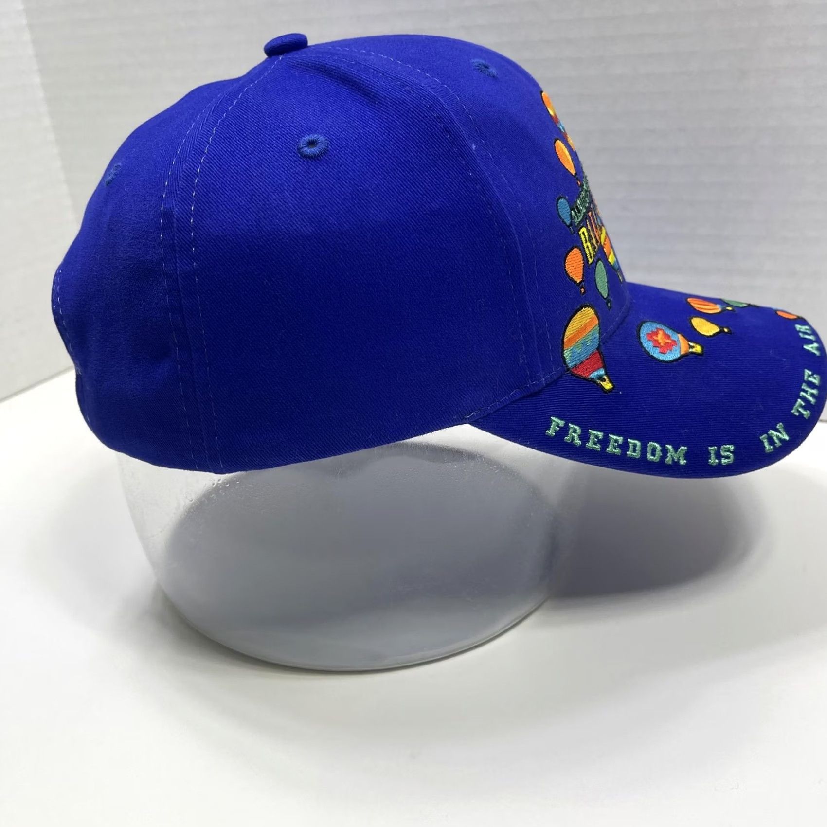 Vintage VINTAGE Albuquerque International Balloon Fiesta Hat Cap Strap Back Embroidered Size ONE SIZE - 6 Thumbnail
