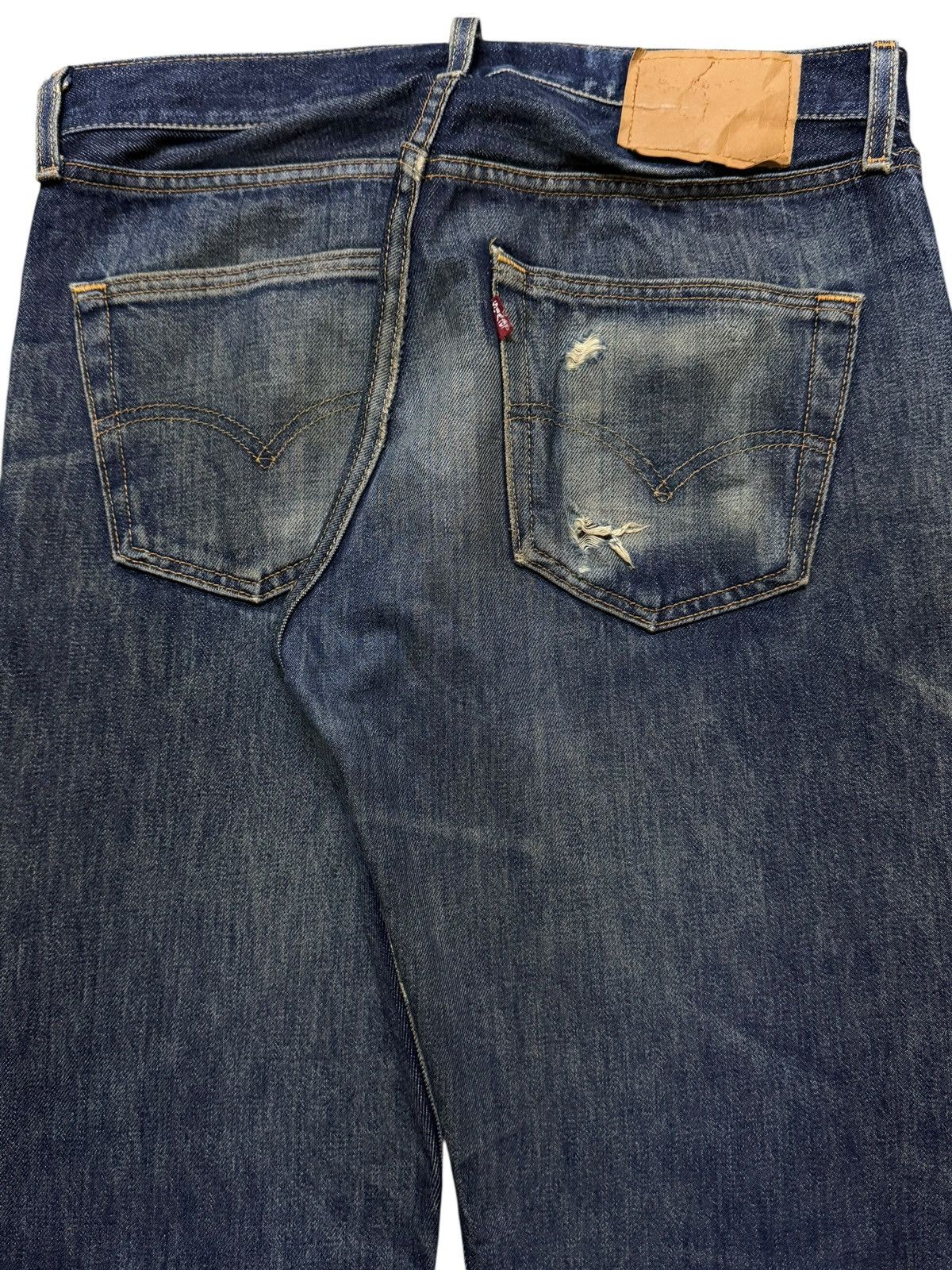 Levi's Vintage Clothing Vintage 90s Levis 501 Faded Mud Wash Distress Regular Fits Size US 32 / EU 48 - 5 Thumbnail