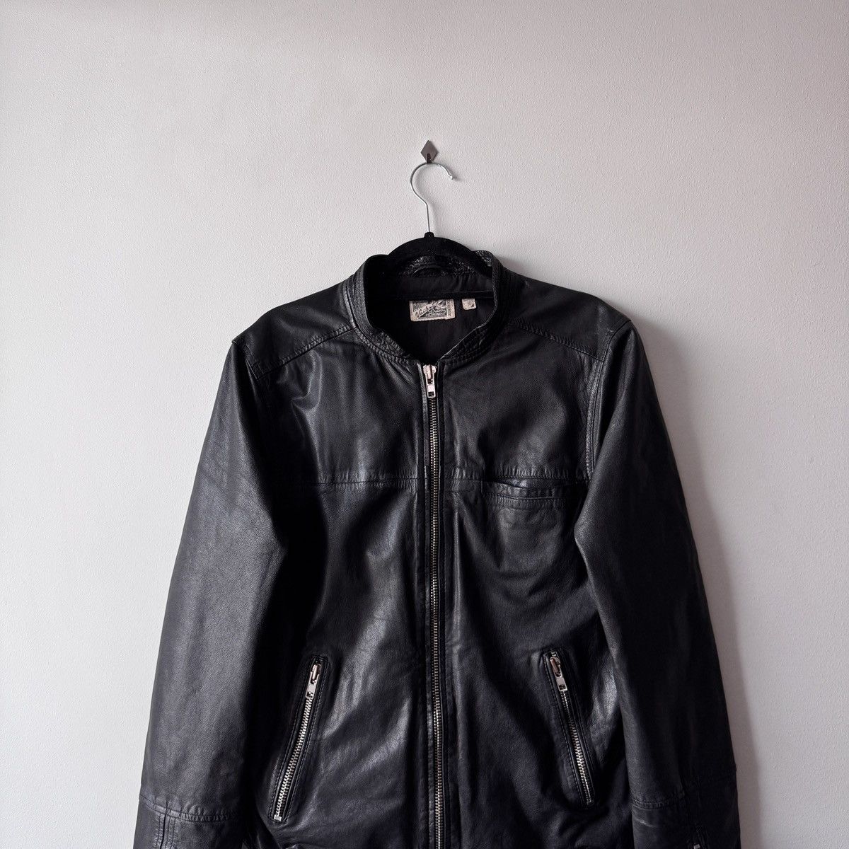 Vintage Violent Dreaming Black Leather Jacket Scandinavian Archive Size US M / EU 48-50 / 2 - 7 Thumbnail