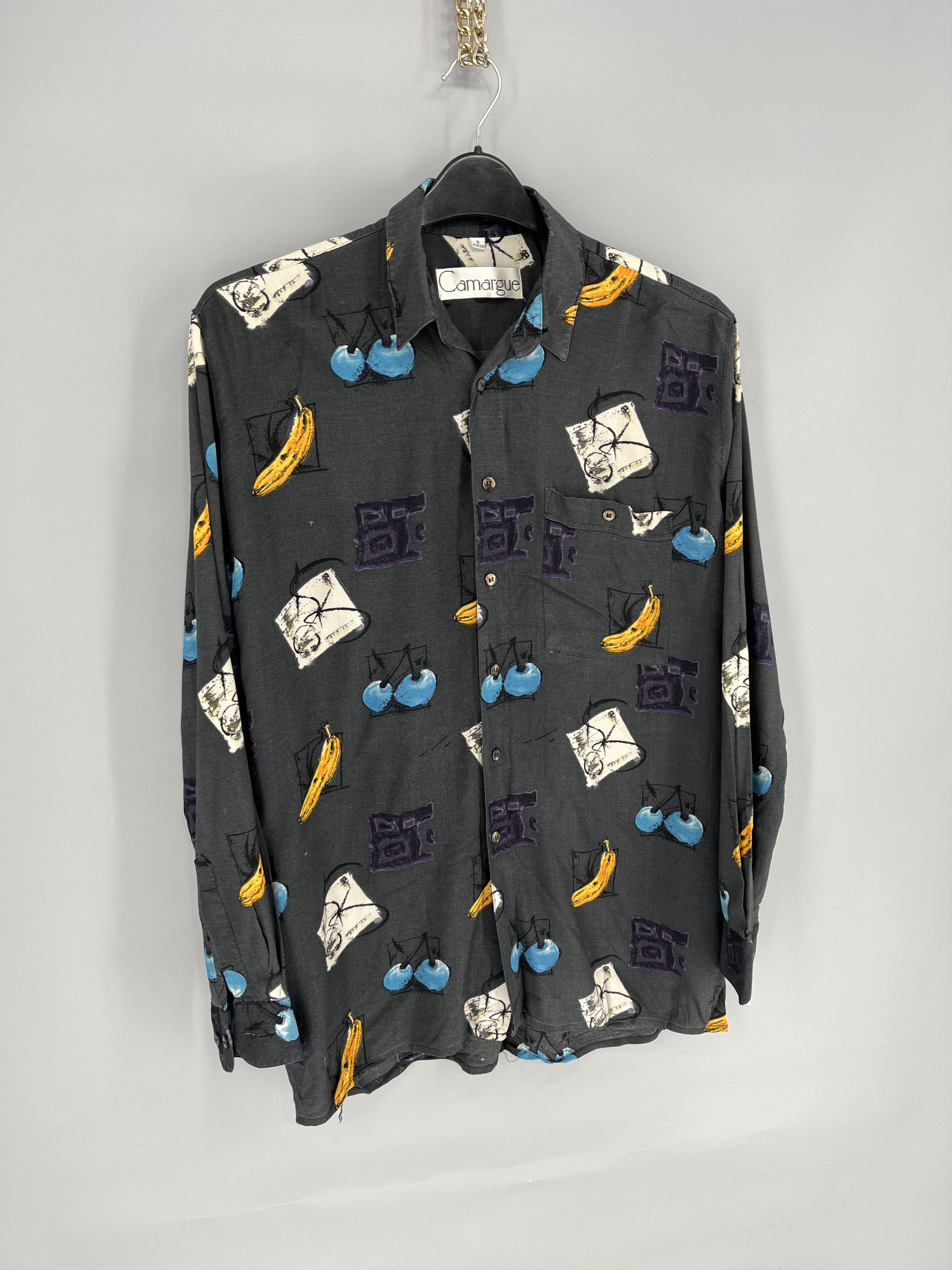 Vintage Vintage Camargue Art Streetwear Hawaiian Travis Scott style Size US S / EU 44-46 / 1 - 2 Thumbnail