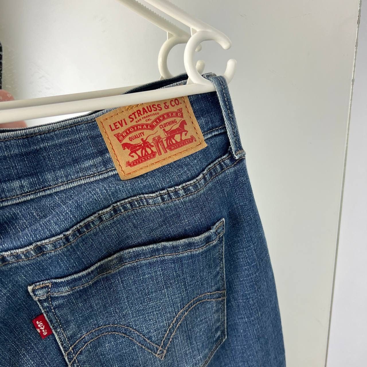 Levi's Vintage 525 Levi’s Blue Denim Jeans Streetwear Style Size 31" - 4 Thumbnail