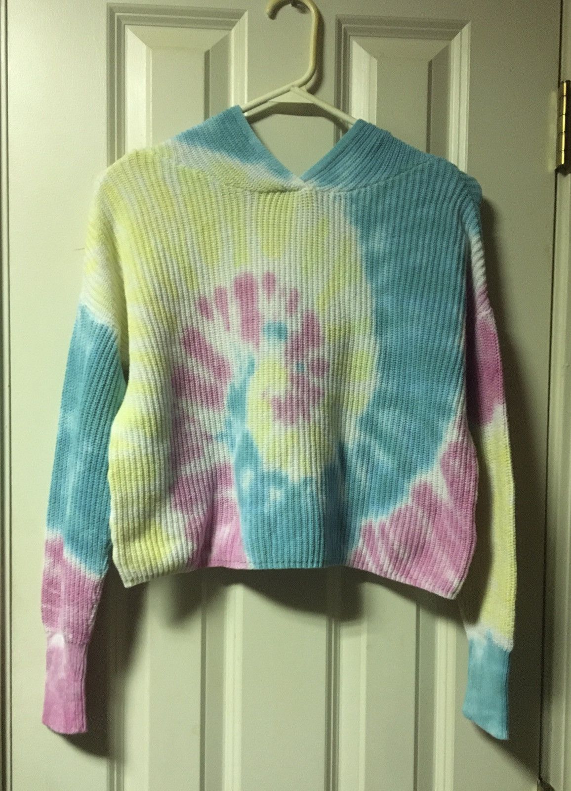 Other Women’s Sweater Hoodie Made With Love Size Medium Tie Dye Size M / US 6-8 / IT 42-44 - 3 Thumbnail