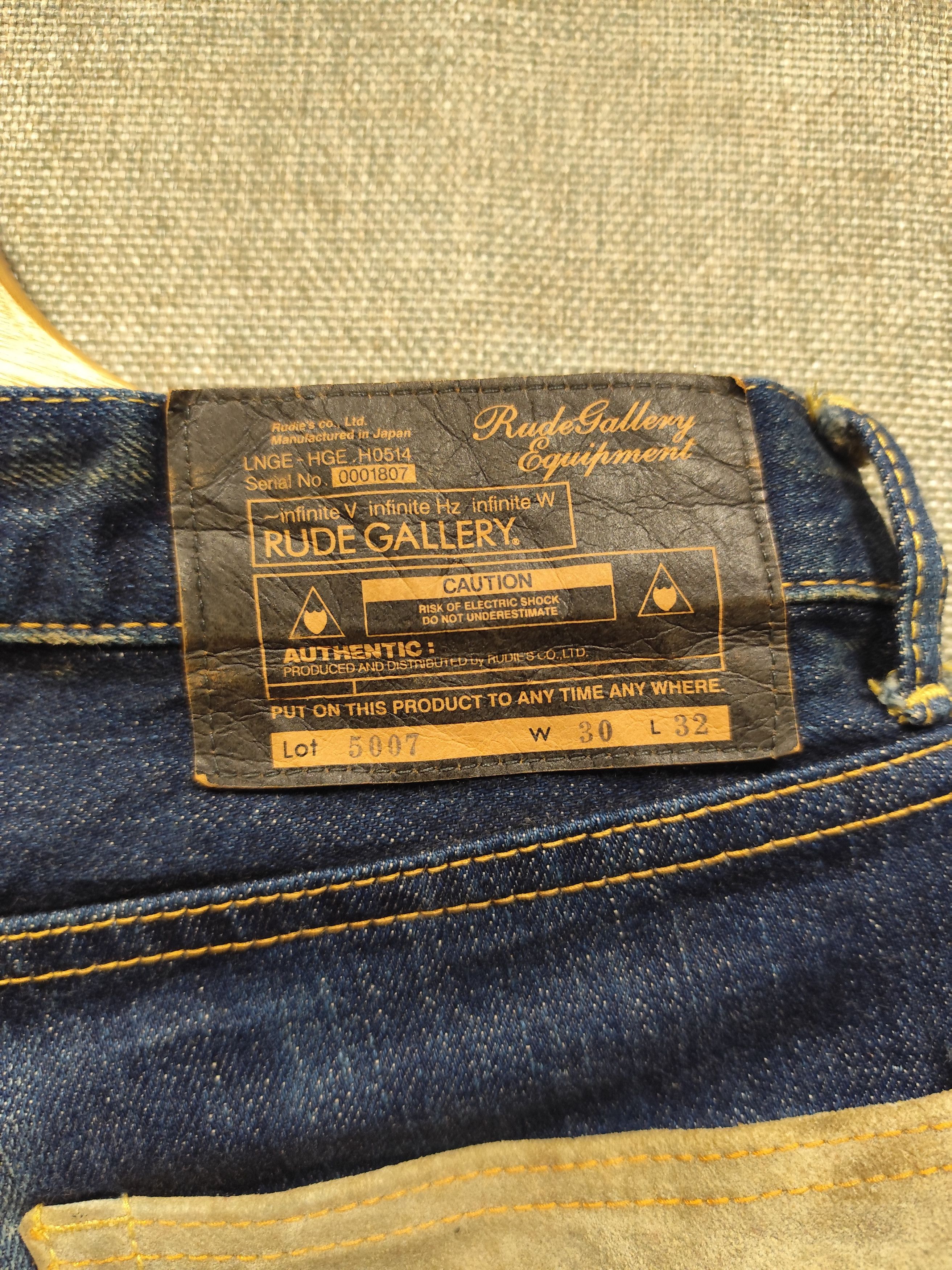 RUDE GALLERY Rude Gallery Selvedge Jeans Size US 31 - 8 Thumbnail