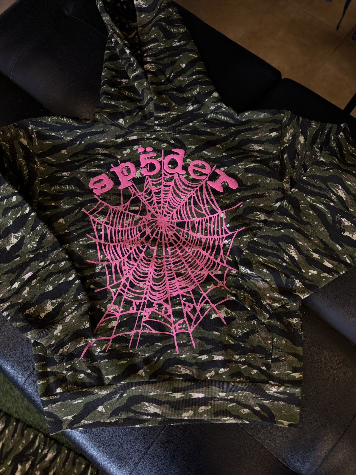 Sp5der Sp5der Worldwide Green Camo Hoodie Size M (NEW) Size US M / EU 48-50 / 2 - 2 Thumbnail