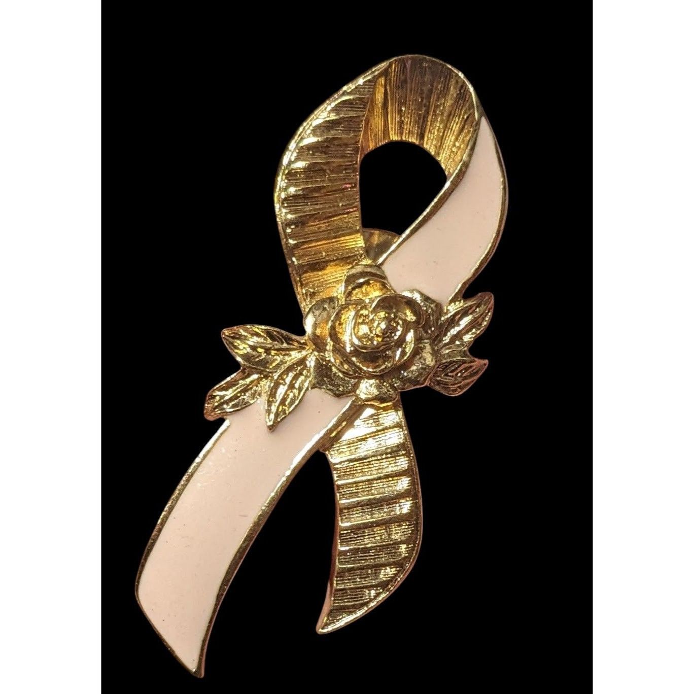 Other Vintage Avon Floral Ribbon Breast Cancer Awareness Pink And Size ONE SIZE - 1 Thumbnail