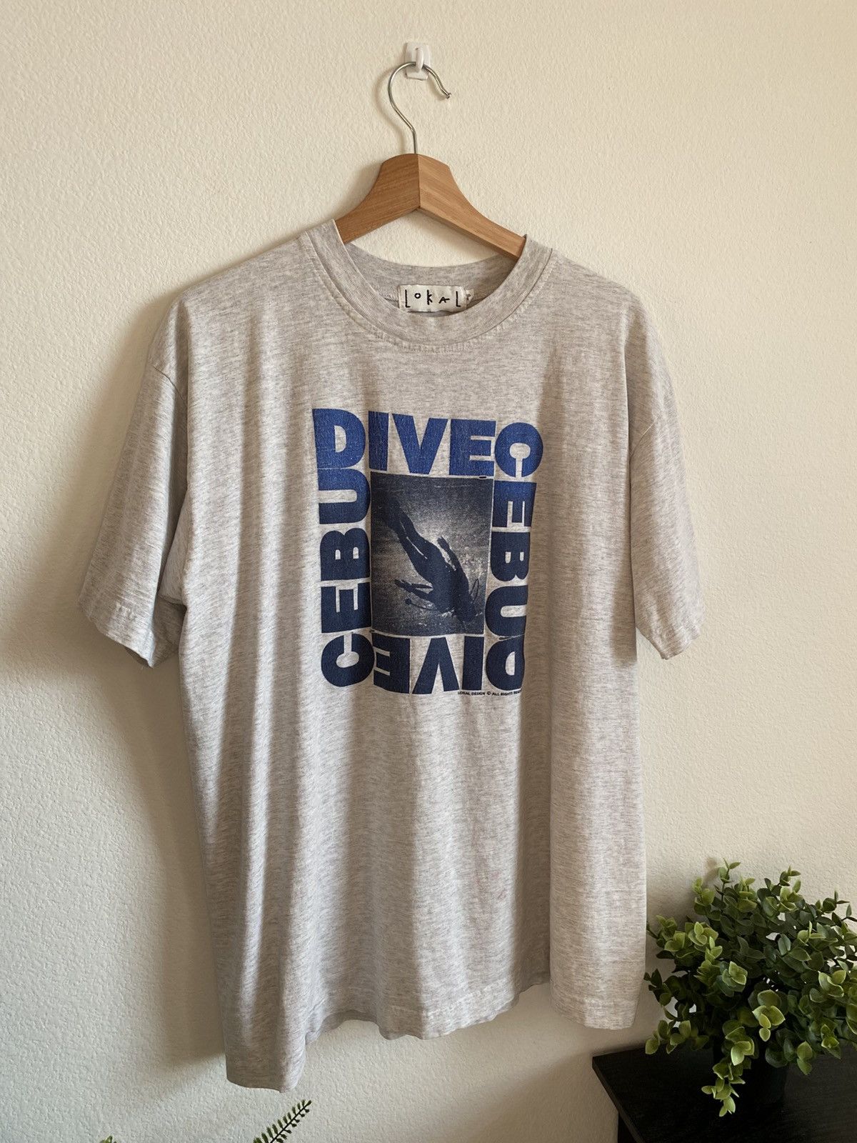 Other Vintage 90s Dive Cebu Philippines Swim Deep Sea Tee Size US L / EU 52-54 / 3 - 2 Thumbnail