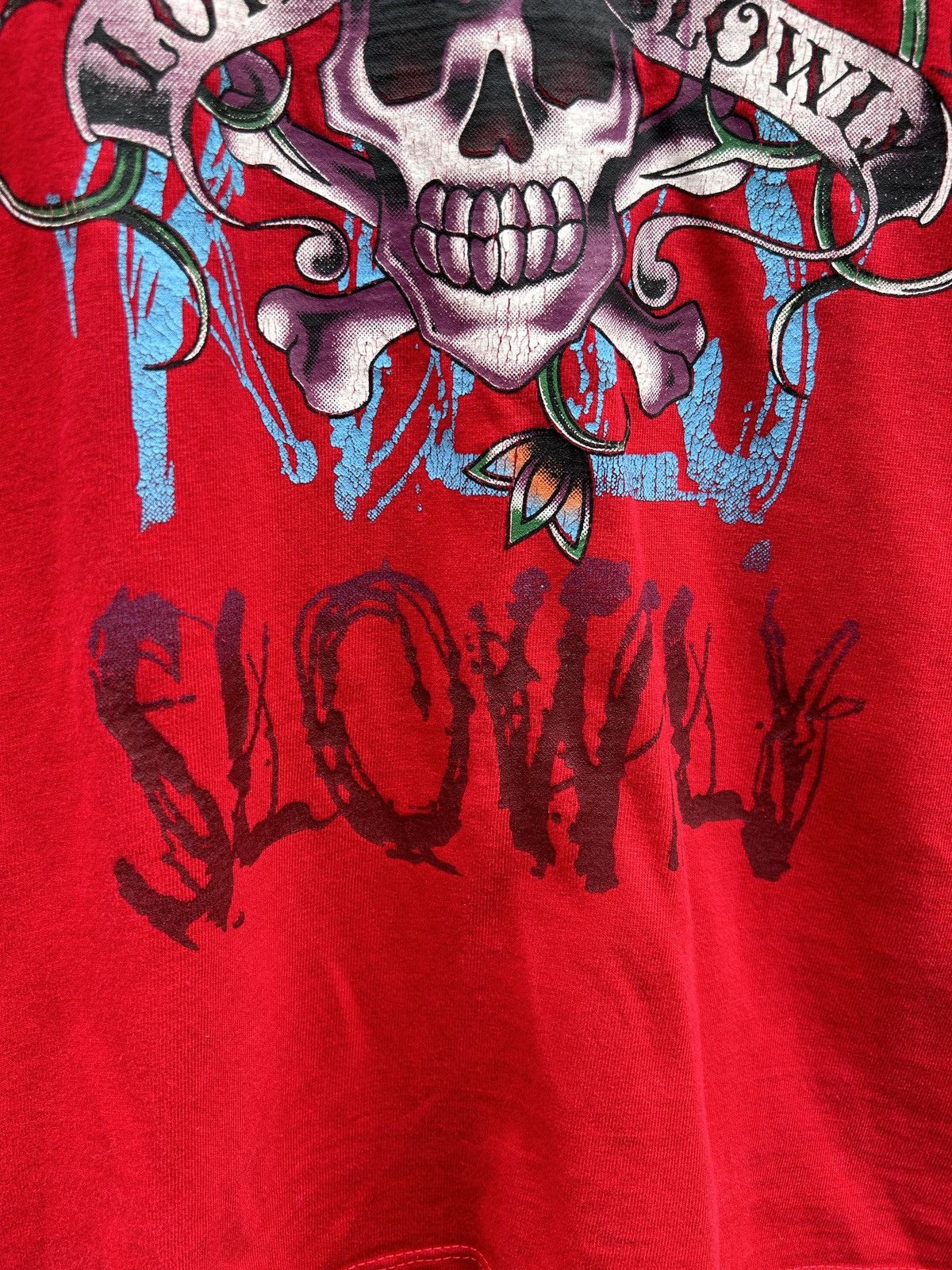 Christian Audigier Vintage Ed Hardy Love Kills Slowly Christian Audigier TShirt Size US L / EU 52-54 / 3 - 4 Thumbnail