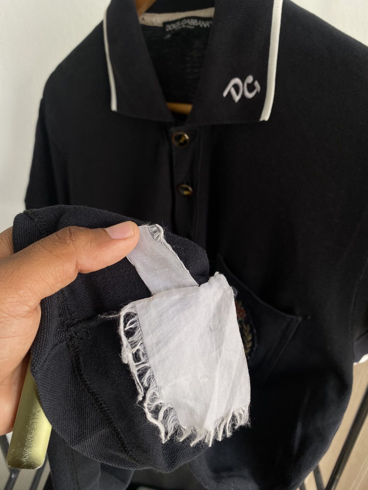 Dolce & Gabbana Vintage FADED Dolce & Gabbana Polo Shirt 🔥 Size US M / EU 48-50 / 2 - 20 Thumbnail