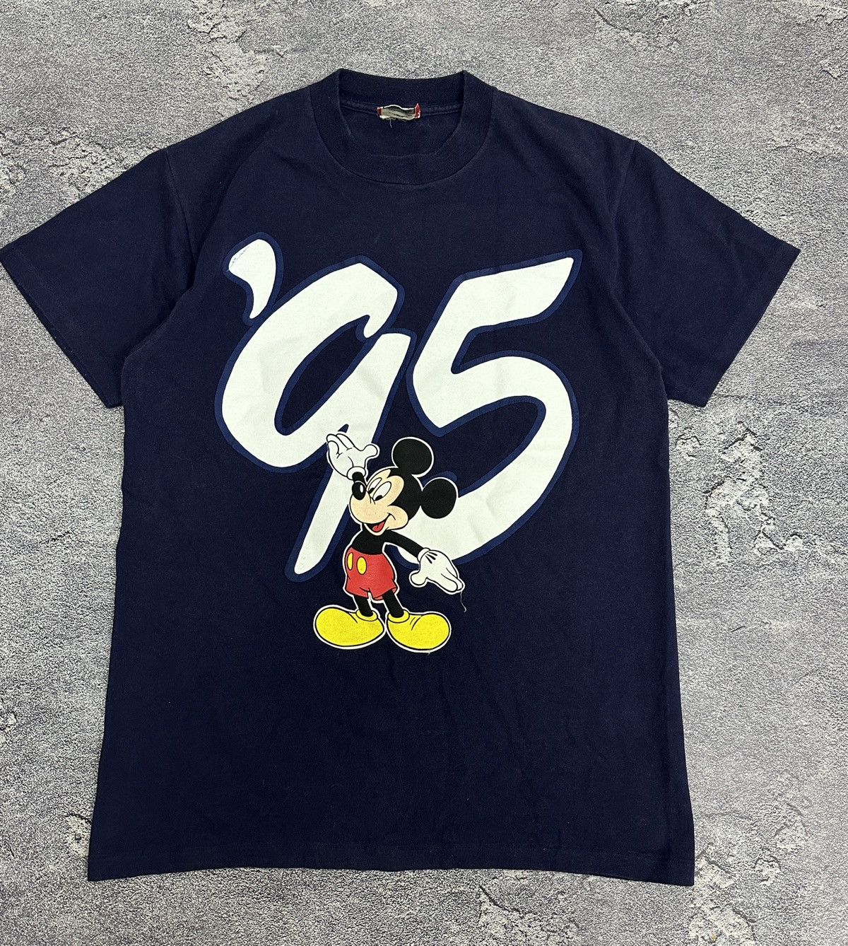 Disney × Vintage Vintage Disney World Mickey 1995 T-shirt Blue M Size Size US M / EU 48-50 / 2 - 1 Thumbnail