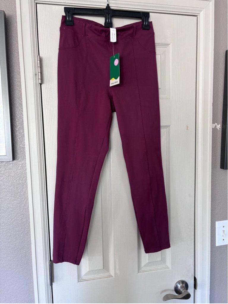 Other Women's Halara Pants M Burgundy Size 34" / US 12 / IT 48 - 1 Thumbnail