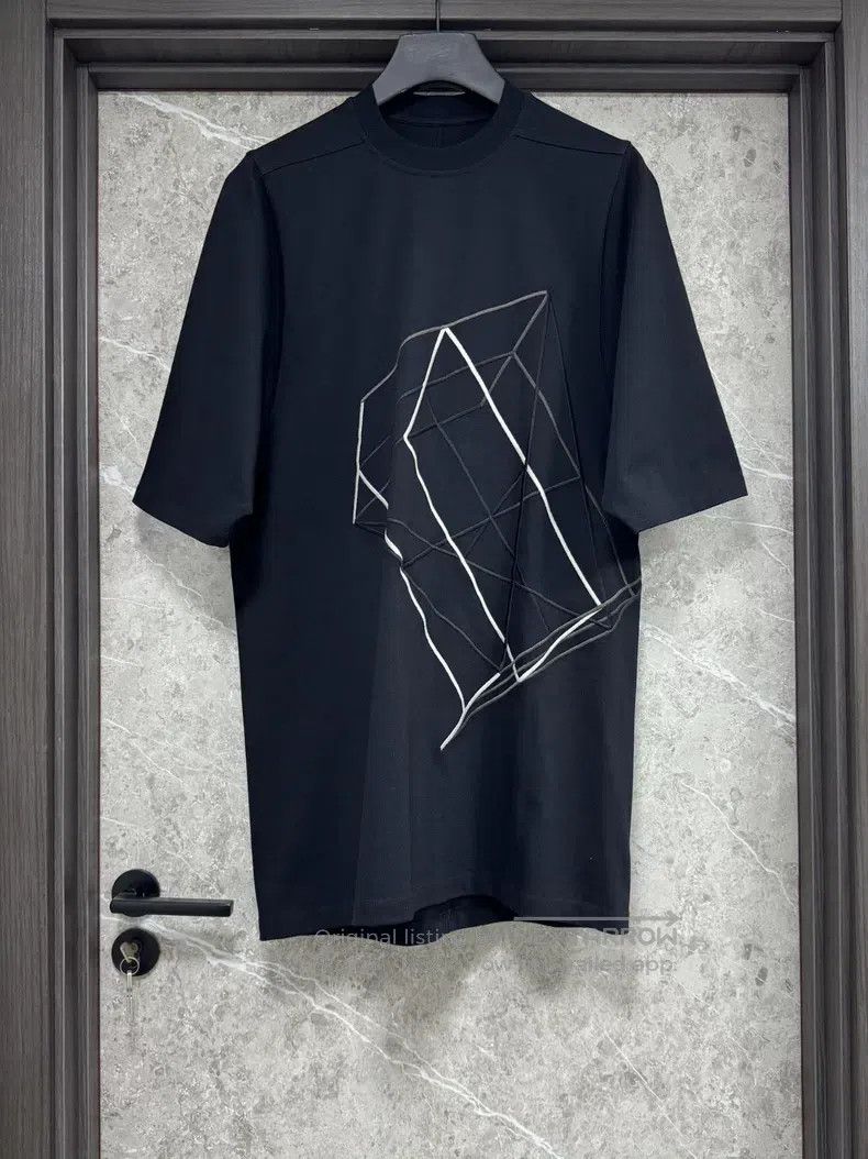 Rick Owens Rick Owens Embroidered Short-sleeve or Three-quarter Sleev Size US S / EU 44-46 / 1 - 1 Thumbnail