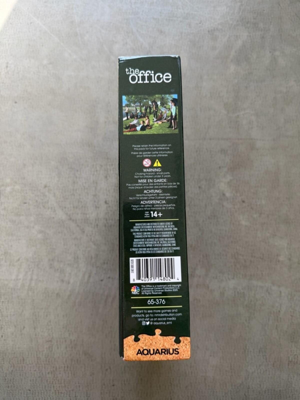 Other Aquarius / The Office Puzzle / 1000 Piece / NBC TV Show Size ONE SIZE - 6 Thumbnail