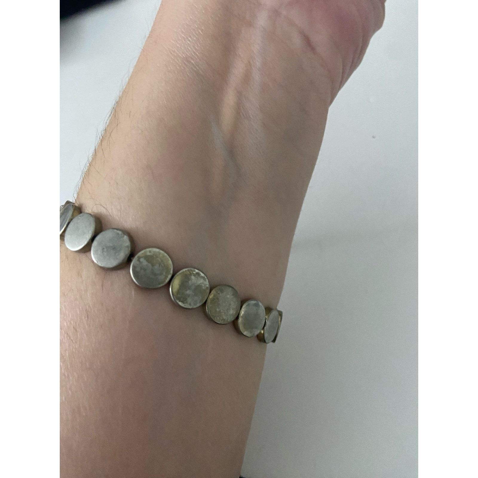 Handmade metal bead bracelet Size ONE SIZE - 2 Thumbnail