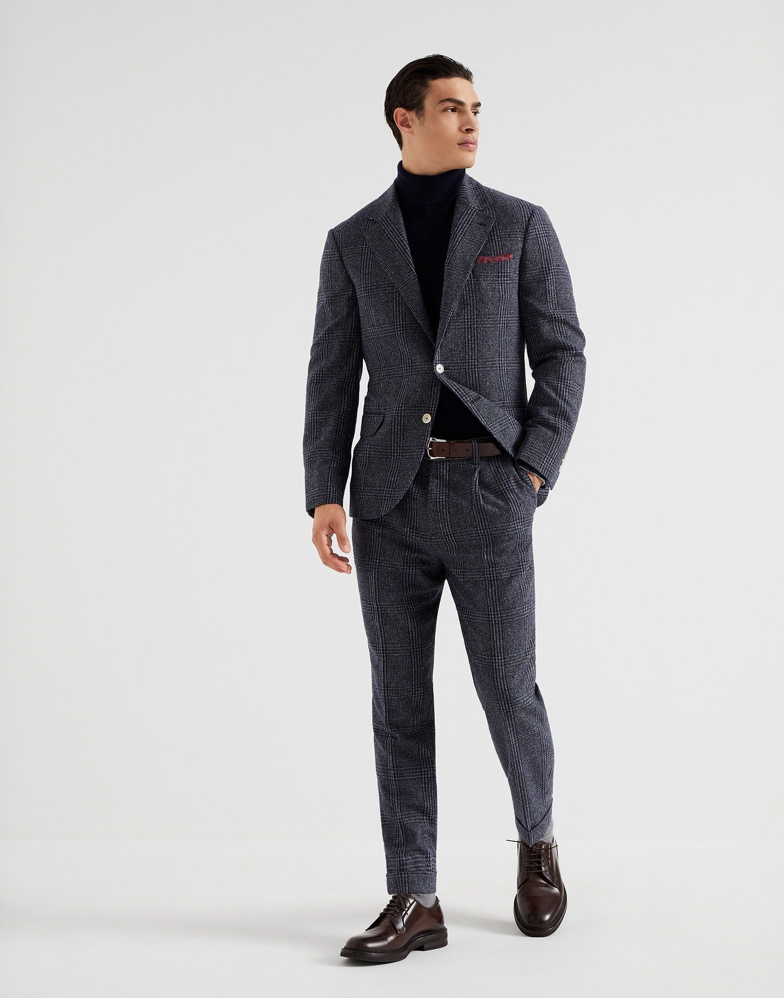 Brunello Cucinelli Jacket in Dark Blue Size US XL / EU 56 / 4 - 2 Thumbnail