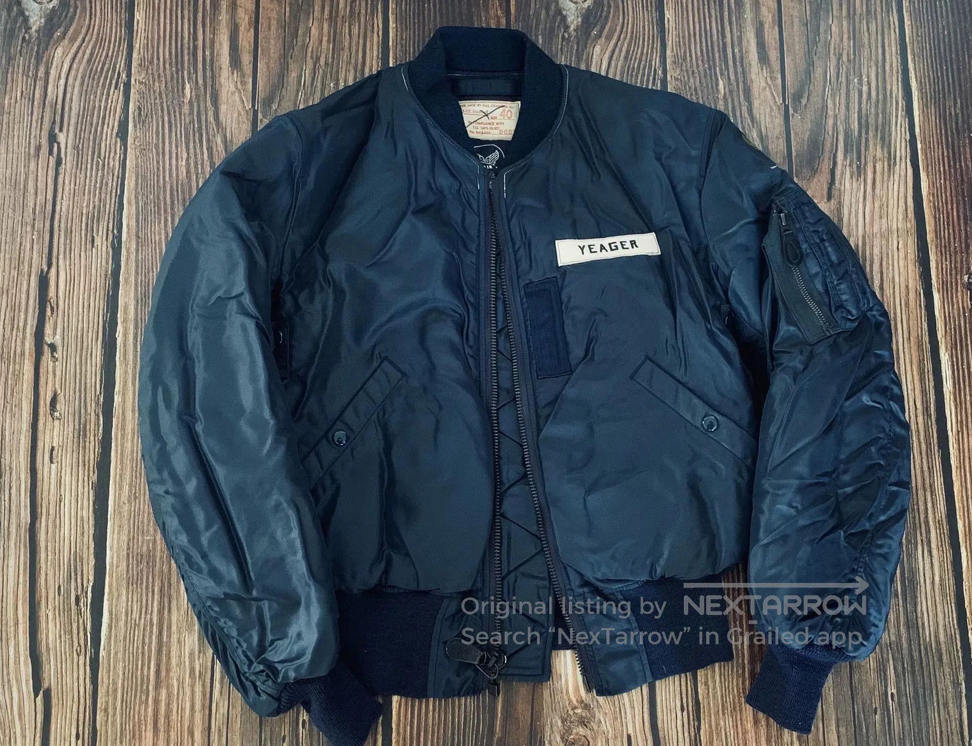 The Real McCoy's real mccoy ma1 bomber jacket. Size US L / EU 52-54 / 3 - 1 Thumbnail