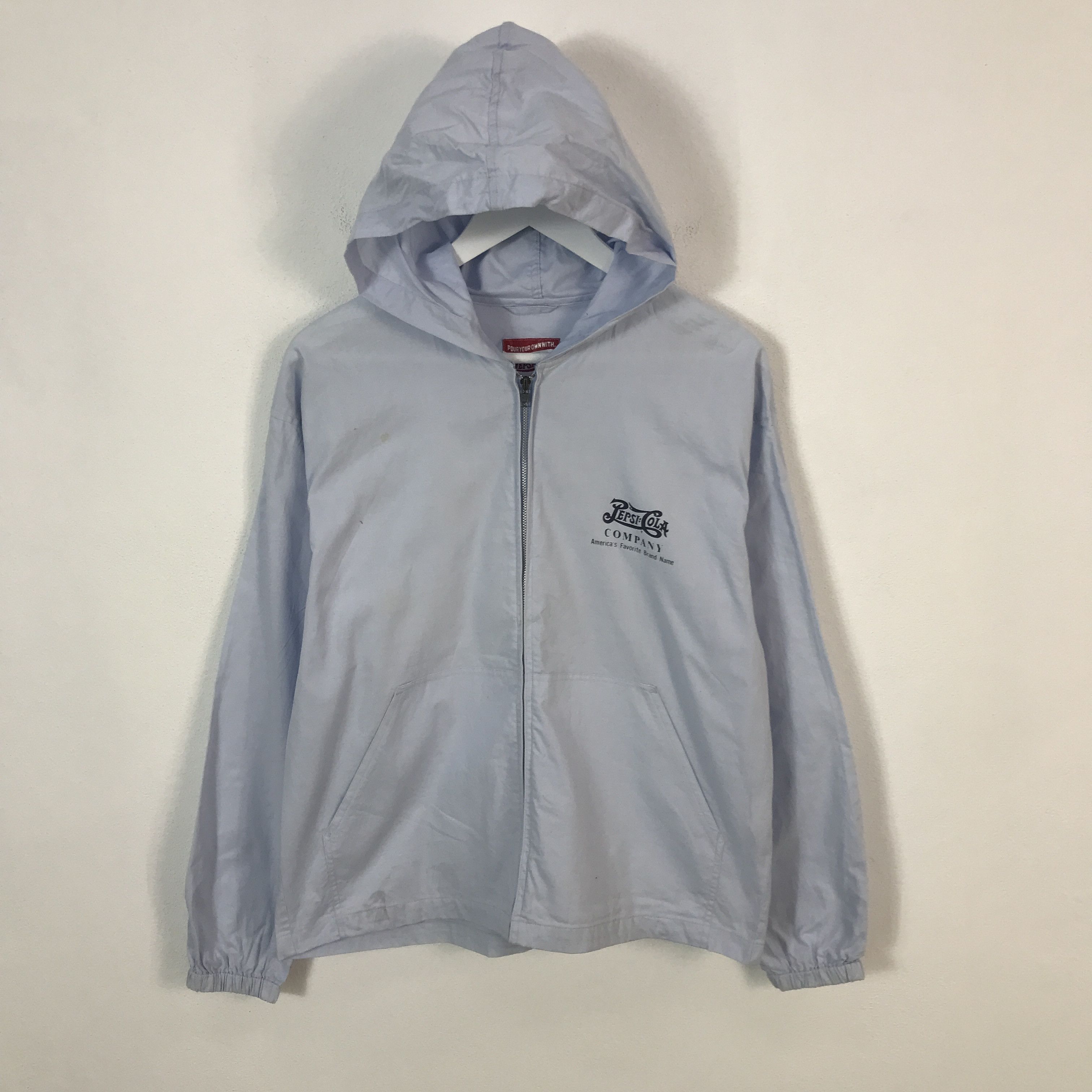Coca Cola × Pepsi Pepsi-Cola Windbreaker Jacket Hoodie Size US M / EU 48-50 / 2 - 1 Thumbnail