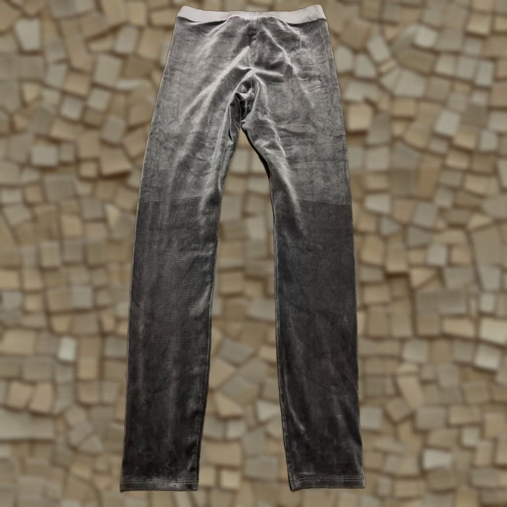 J. Jill J. Jill Pants Women's Medium Tall Gray Velvet Pull On Skinny Size 32" / US 10 / IT 46 - 1 Thumbnail