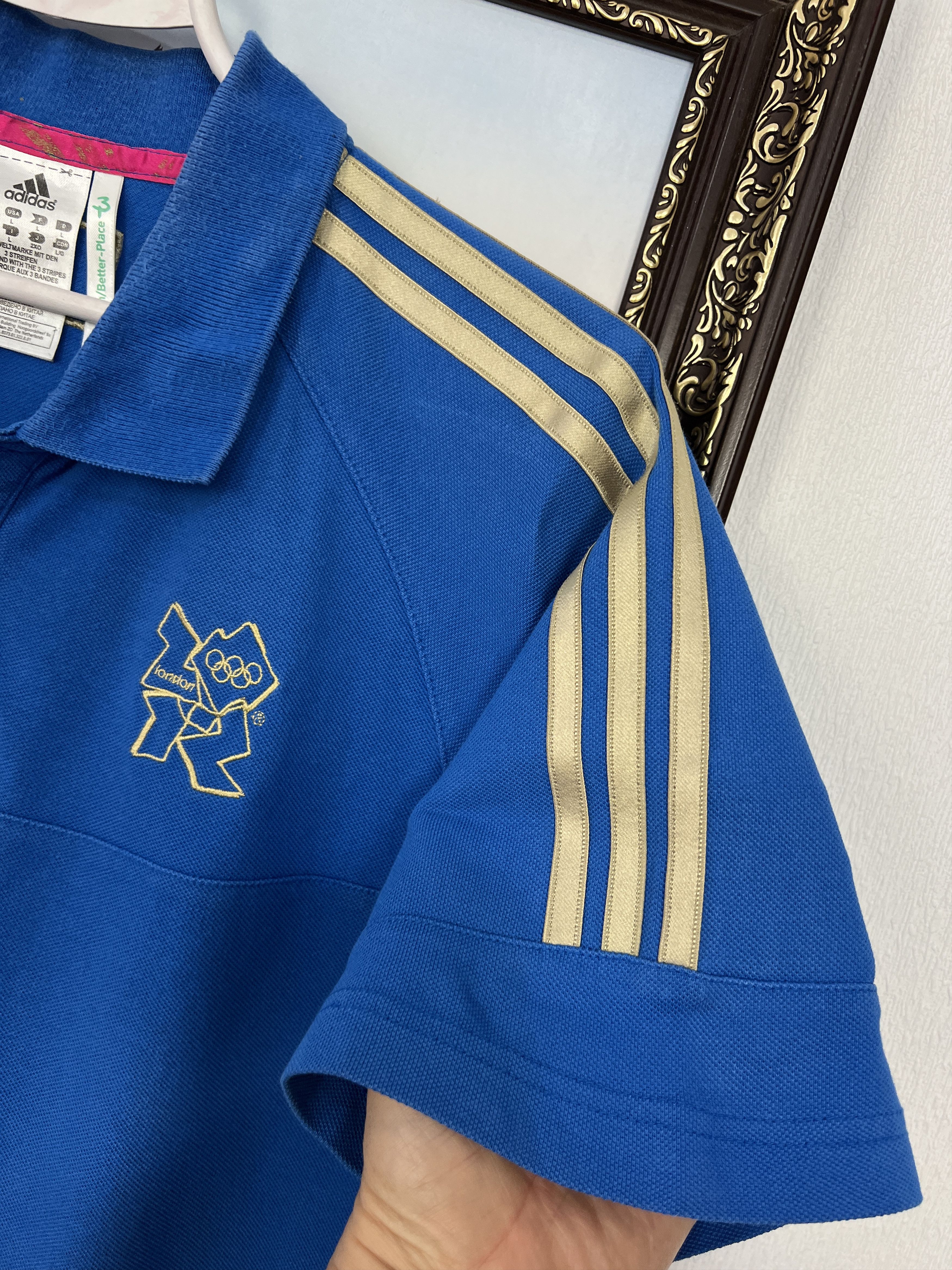 Adidas Great Britain London Olympics National Team Shirt Jersey Size US L / EU 52-54 / 3 - 4 Thumbnail