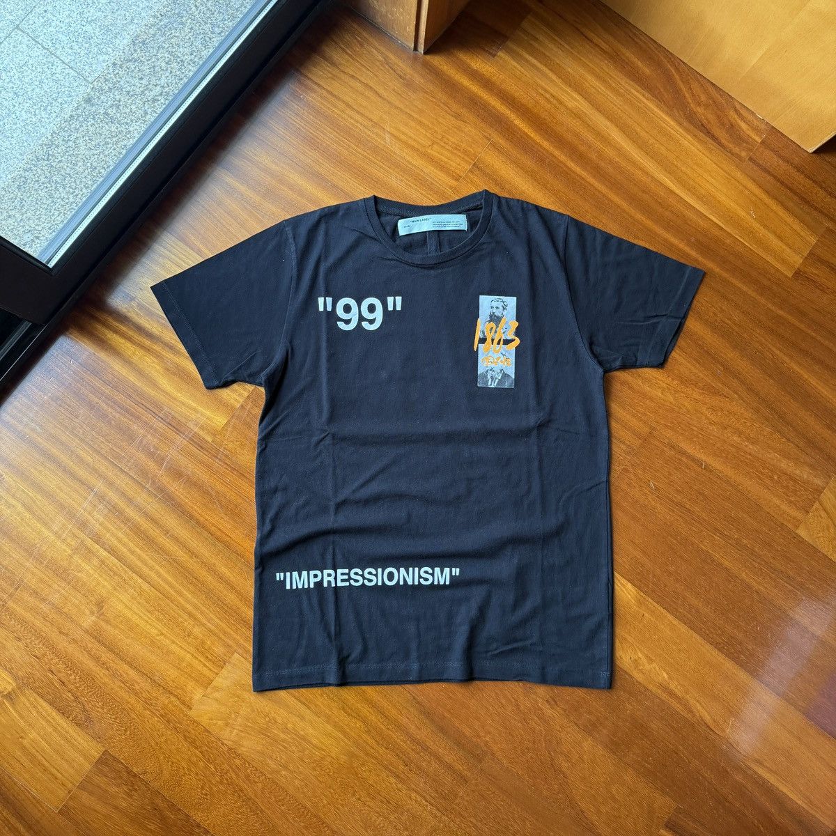 Off-White Off-White slim fit summer 1863 tee size L Size US L / EU 52-54 / 3 - 1 Thumbnail