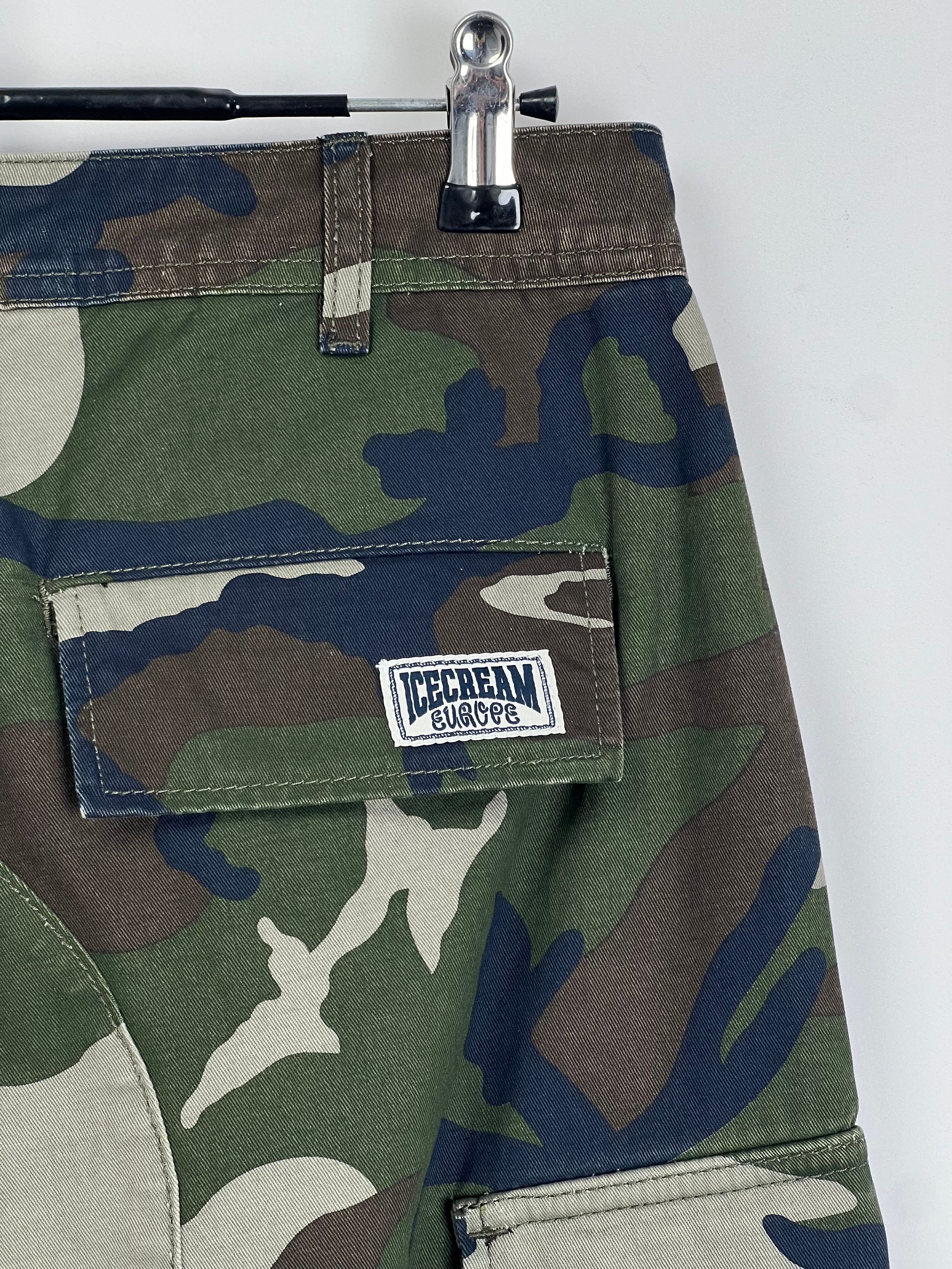 Icecream UNWORN* Icecream Running Dog Camo Cargo Pants Camo Size US 30 / EU 46 - 11 Thumbnail