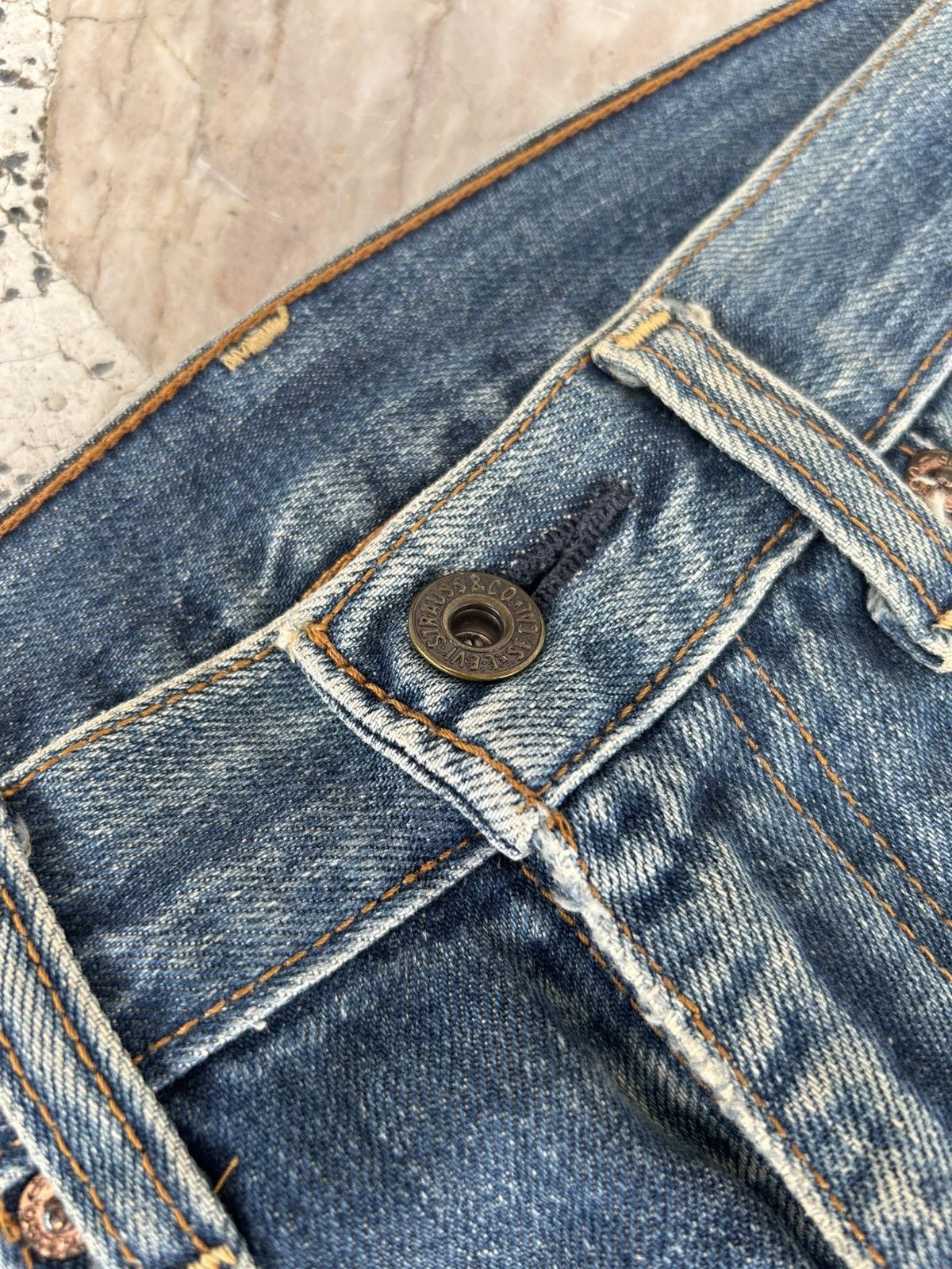 Levi's Levis 503 90s Vintage Distress Denim Size US 29 - 6 Thumbnail