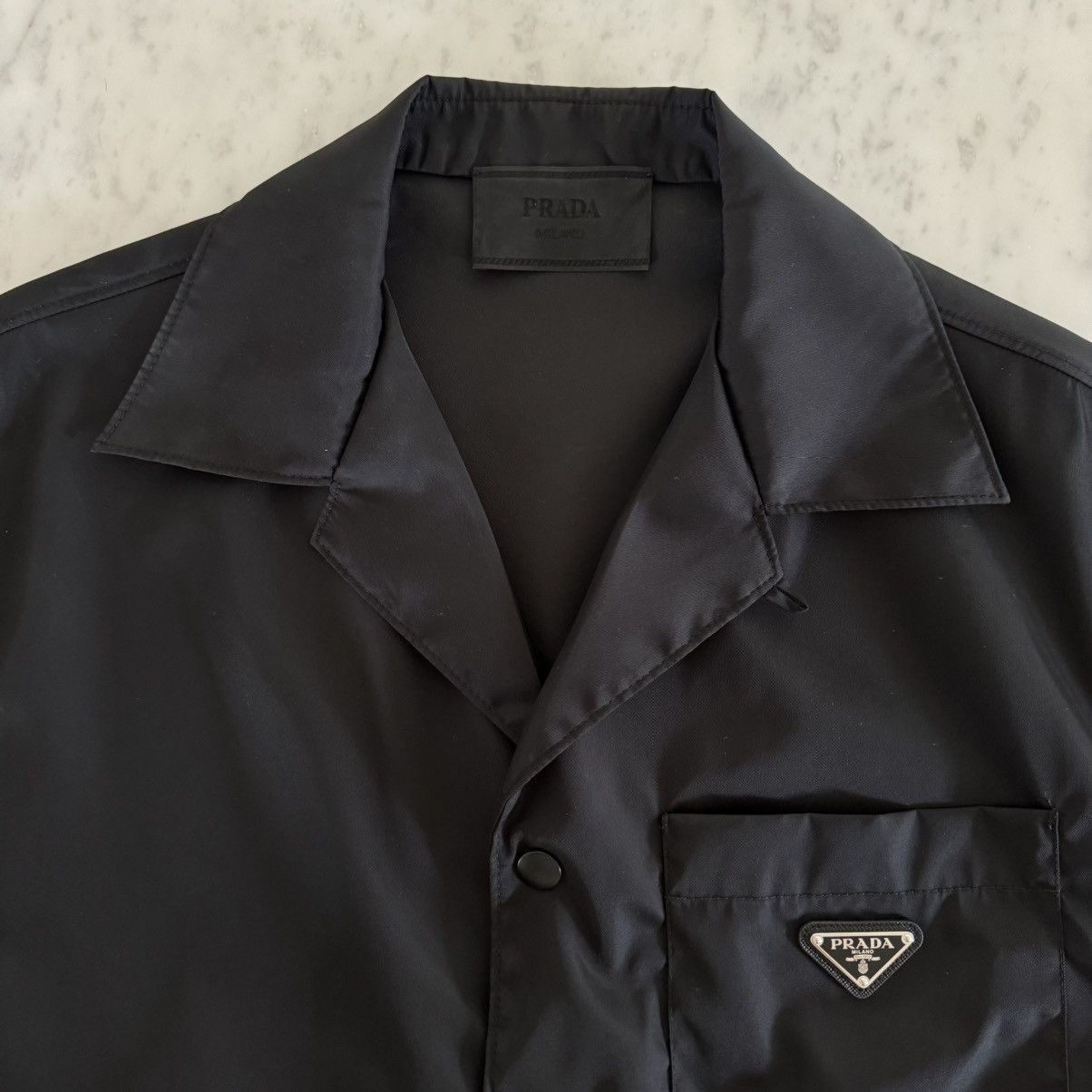 Prada Re-Nylon short-sleeved shirt Size US M / EU 48-50 / 2 - 5 Thumbnail