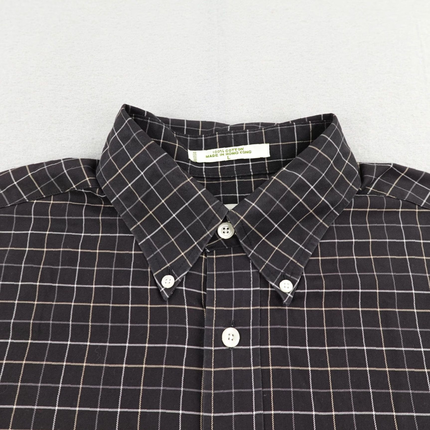 Orvis VINTAGE Orvis Shirt Mens Large Black Plaid Twill Button-Up Long Sleeve Outdoors Mens Size US L / EU 52-54 / 3 - 2 Thumbnail