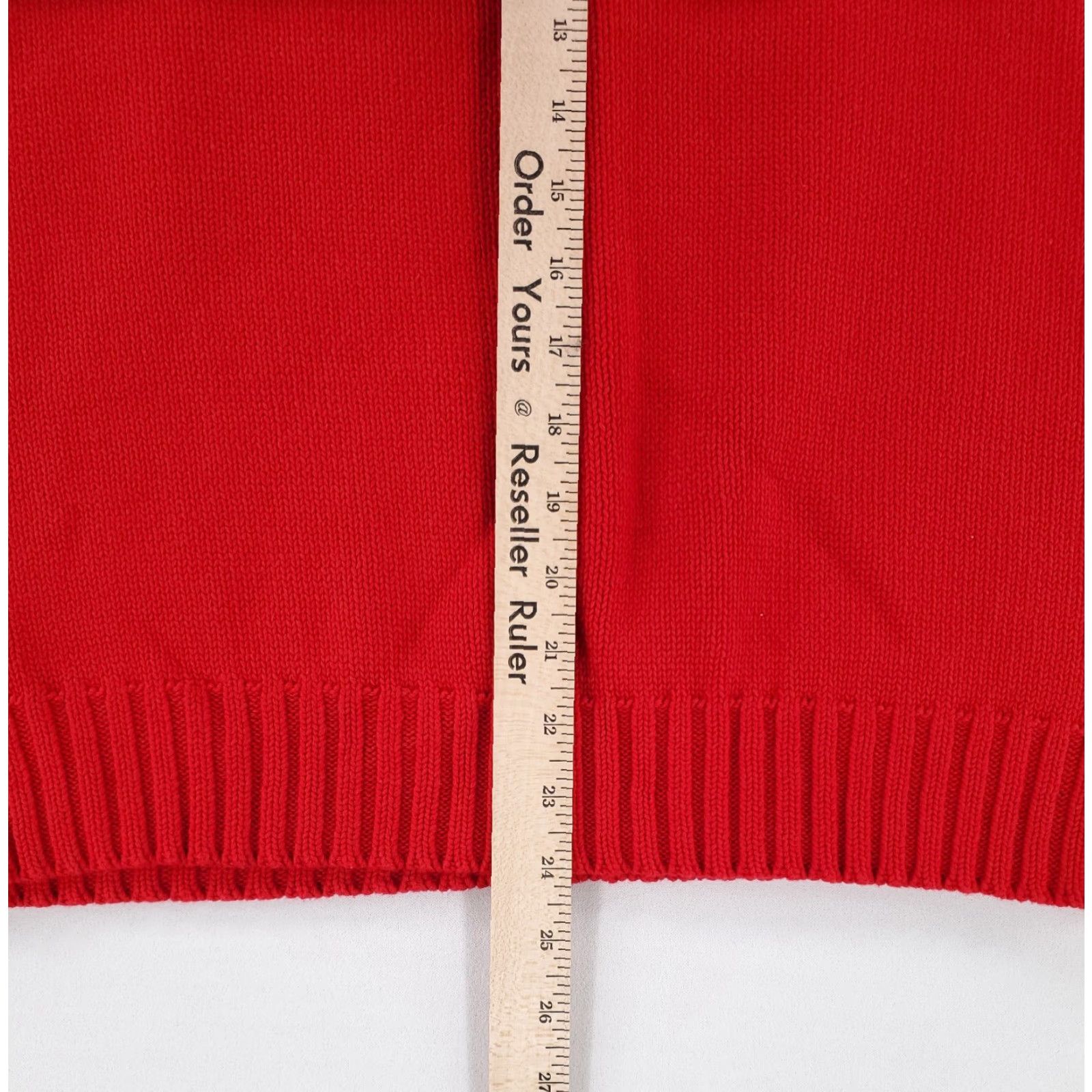 Polo Ralph Lauren Polo Ralph Lauren Sweater Vest V Neck Red Mens L Size US L / EU 52-54 / 3 - 6 Thumbnail